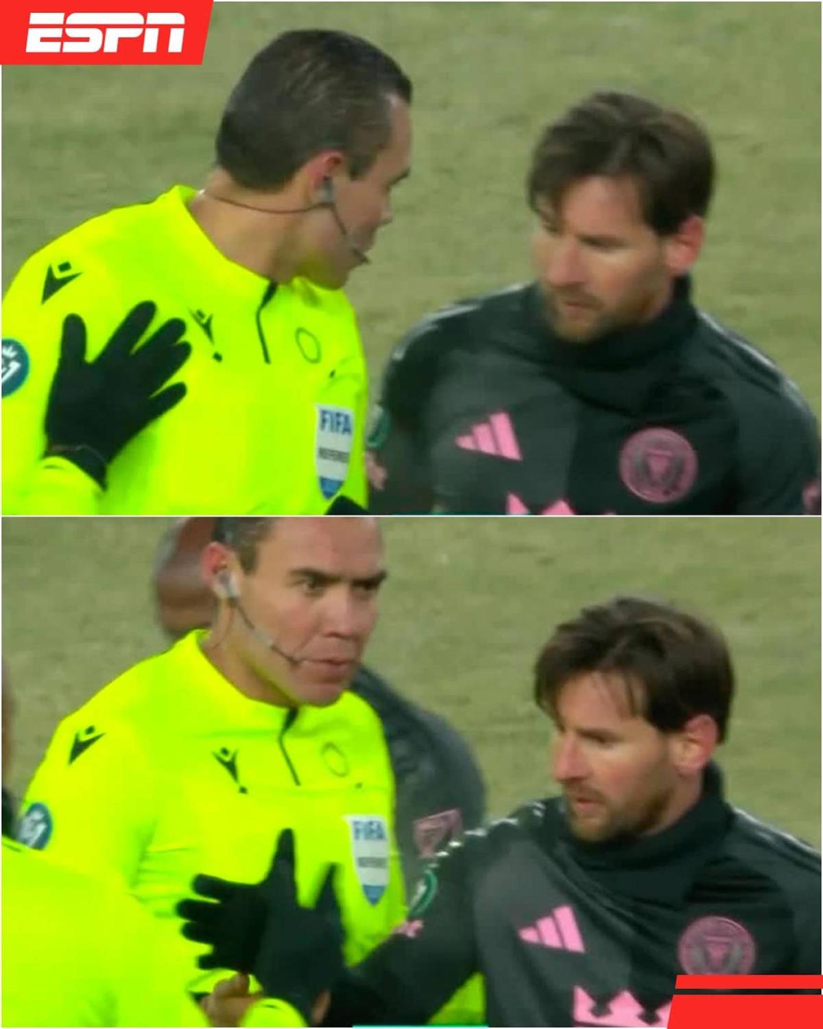 Escándalo: Concacaf castiga árbitro mexicano por lo que hizo con Messi