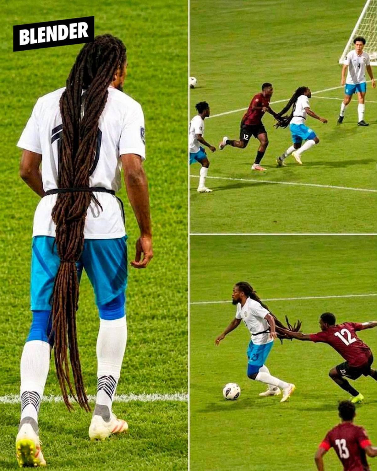 Concacaf: jugador con el pelo más largo causa revuelo y provoca dos insólitas expulsiones