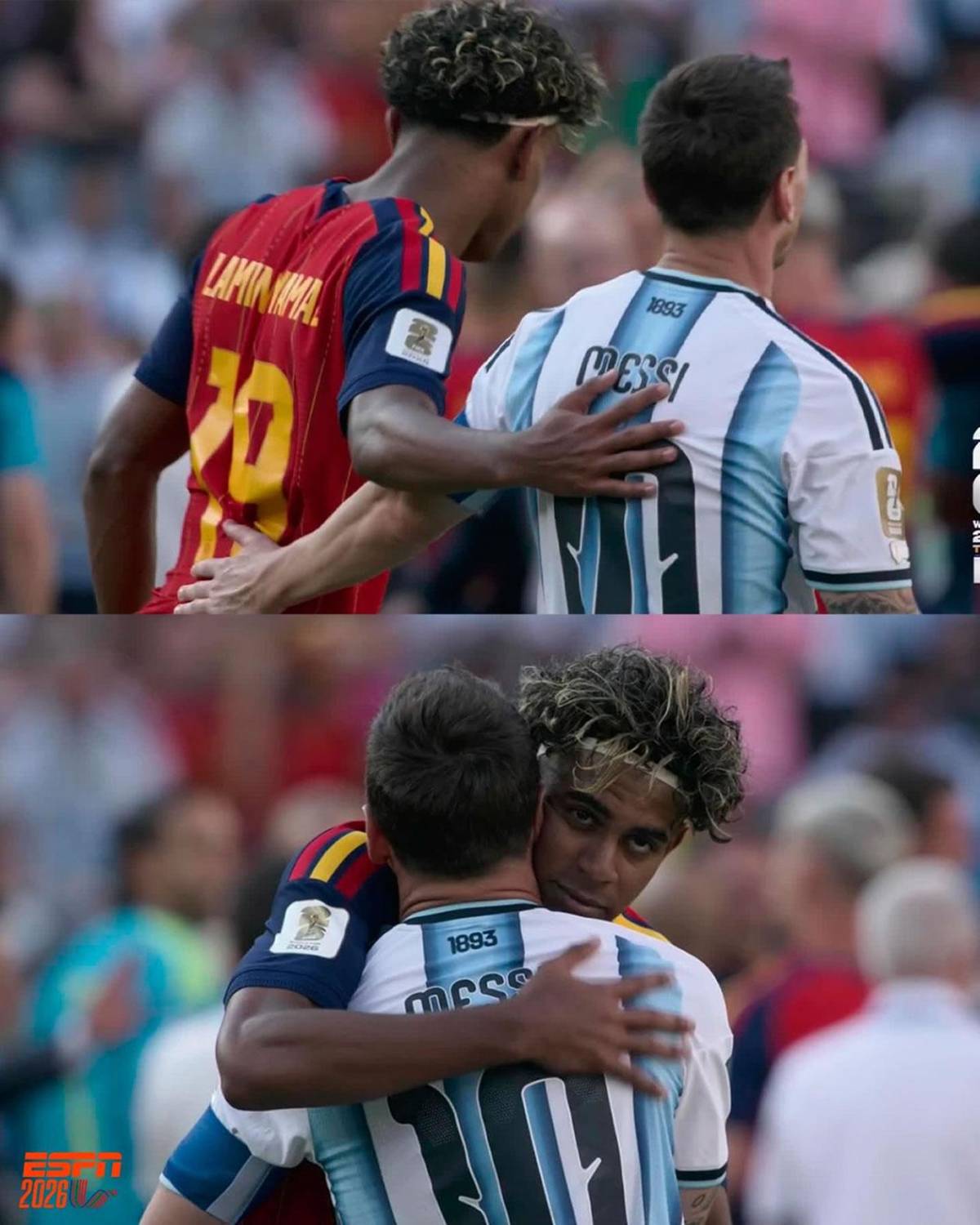 Messi rompe a llorar, show de Lamine Yamal, su novia y España festeja campeón Mundial