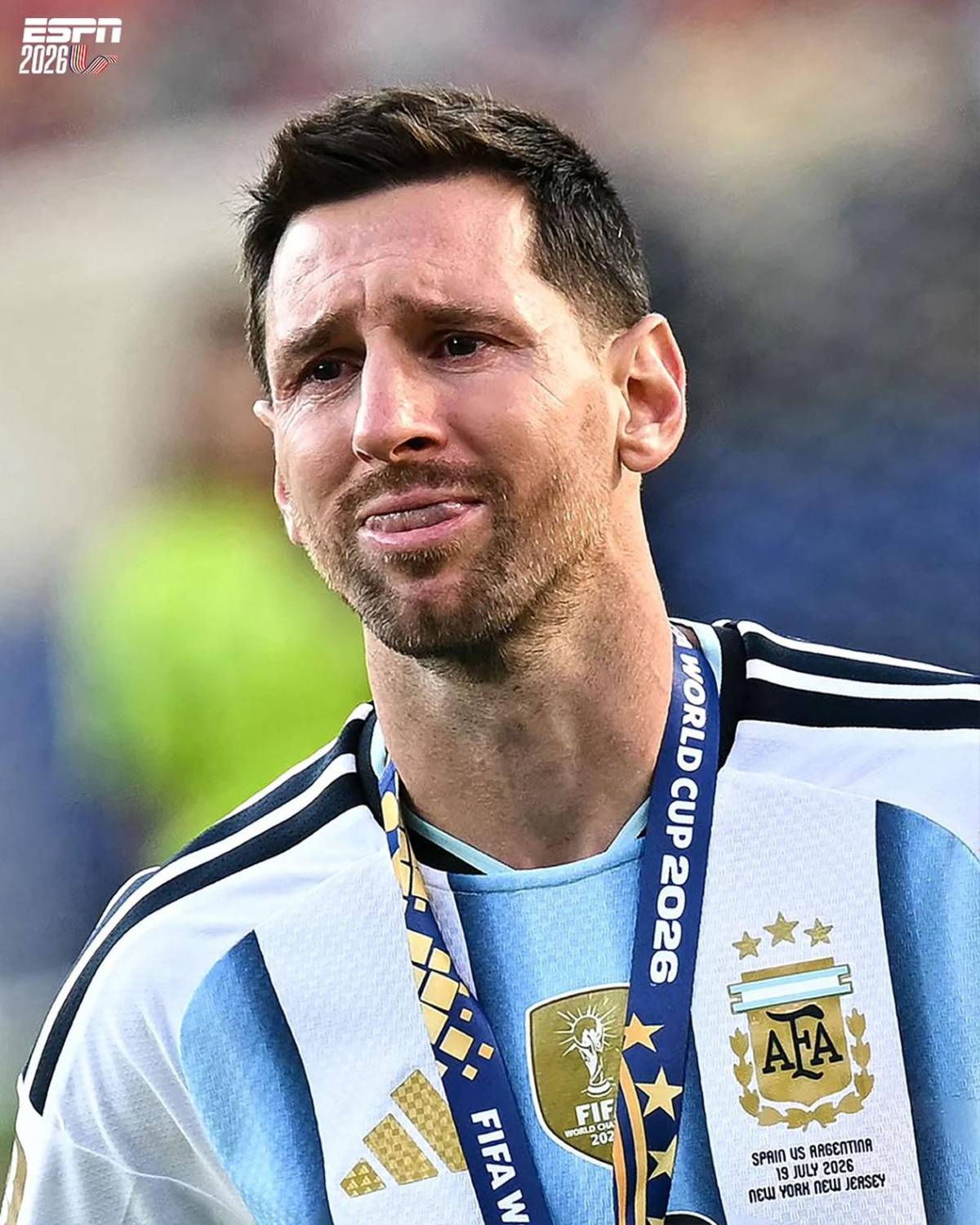 Messi rompe a llorar, show de Lamine Yamal, su novia y España festeja campeón Mundial