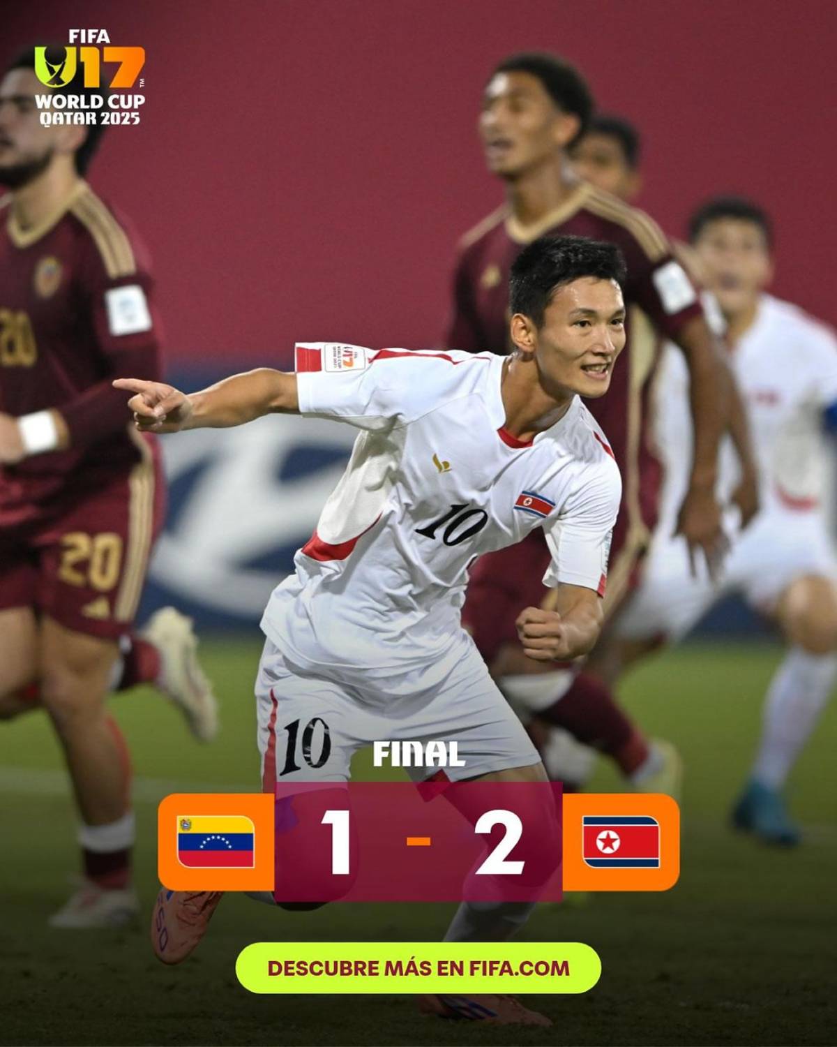 Batacazo a la favorita del Mundial Sub-17, otra sorpresa y cruces de octavos