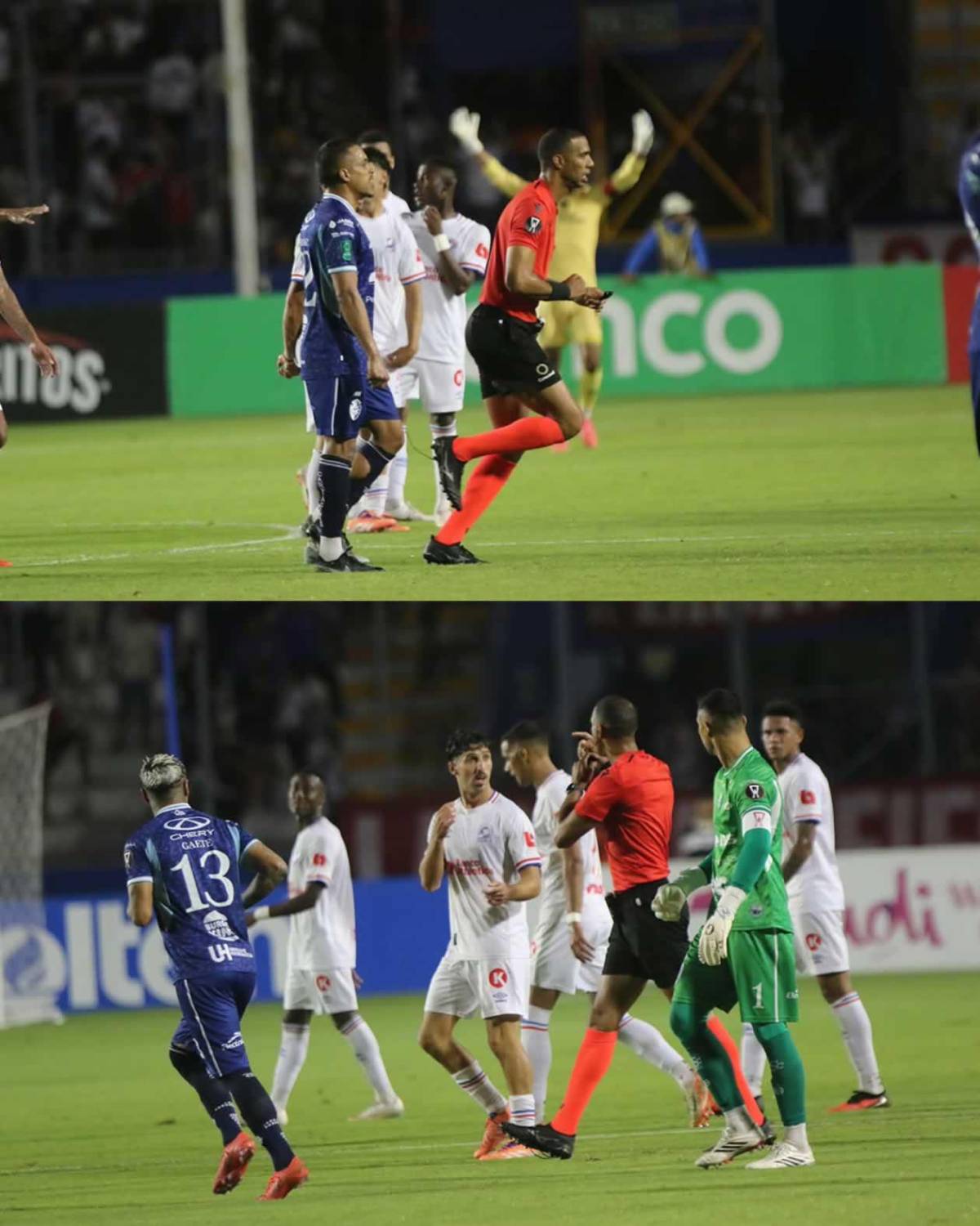 La pelea de Espinel tras eliminación de Olimpia, tristeza y provocador festejo de Cartaginés