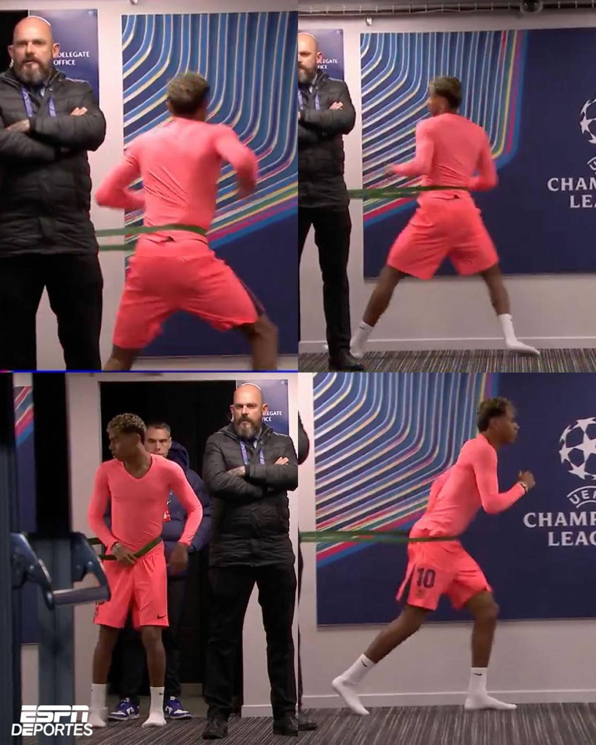 Así fue captado Lamine Yamal, polémica que encendió al Barcelona y claman robo contra Brujas