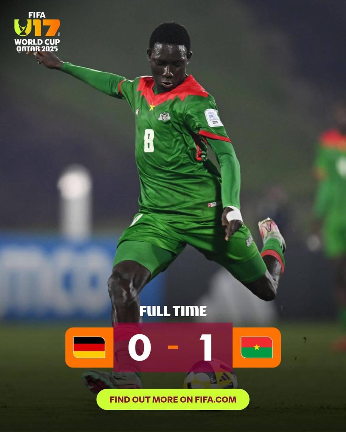 Batacazo a la favorita del Mundial Sub-17, otra sorpresa y cruces de octavos