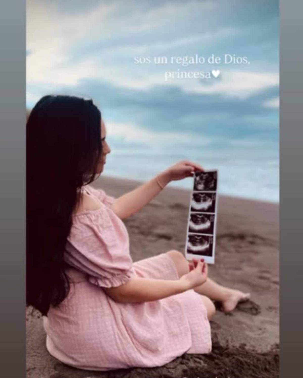 Bella chica anuncia embarazo con legionario hondureño: serán padres por primera vez