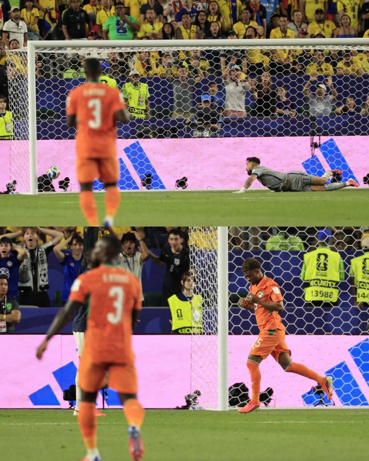 Héroe de Costa de Marfil, tristeza de Ecuador y afición, de la fiesta al drama en el Mundial