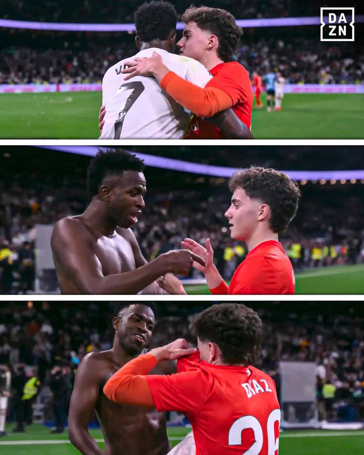 Real Madrid 'ayudado' con penales, Vinicius imita baile de Yamal y hondureña en el Bernabéu