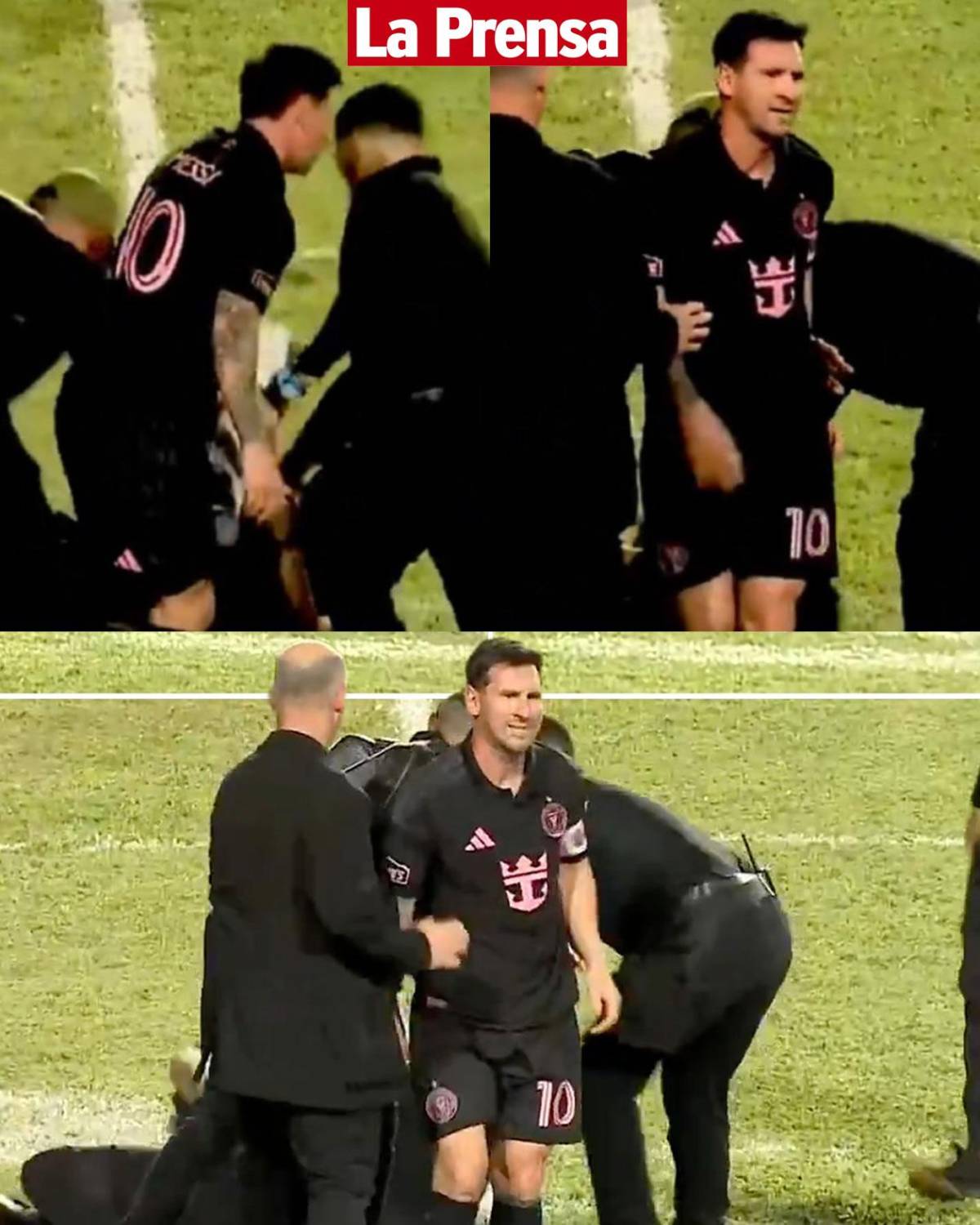 Messi causa locura en Puerto Rico y terrible caída: lo tiraron al suelo y vive insólito momento