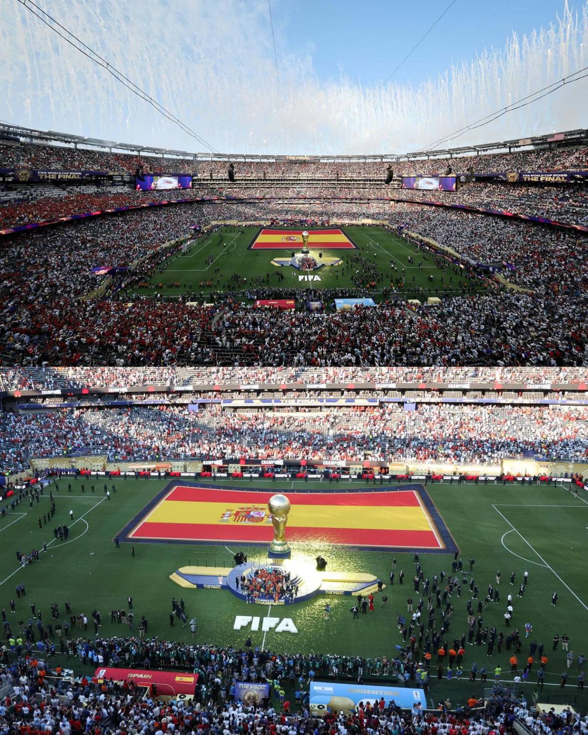 Messi rompe a llorar, show de Lamine Yamal, su novia y España festeja campeón Mundial