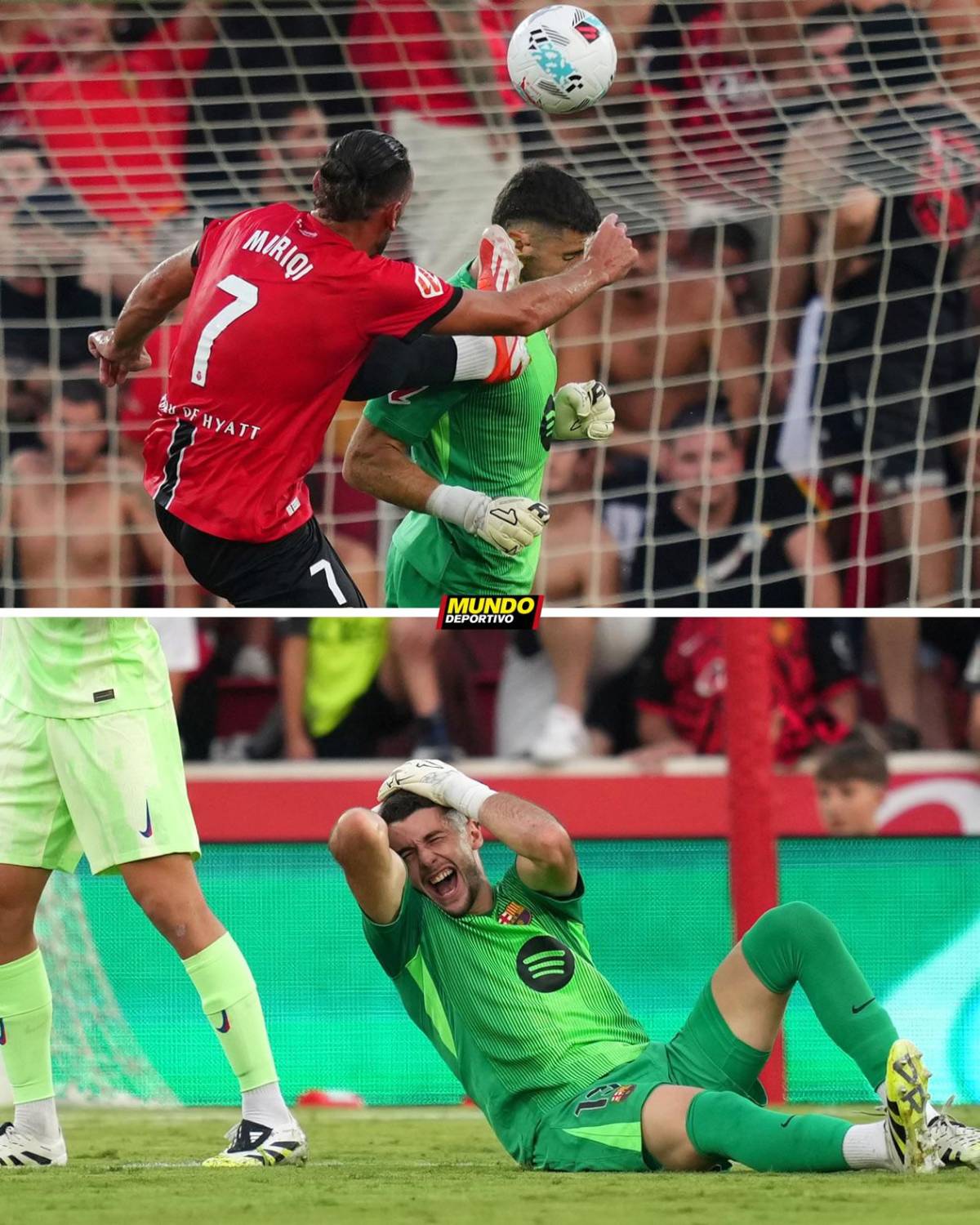 Escándalo en el Barcelona vs Mallorca, gesto arrogante de Lamine Yamal y criminal patada