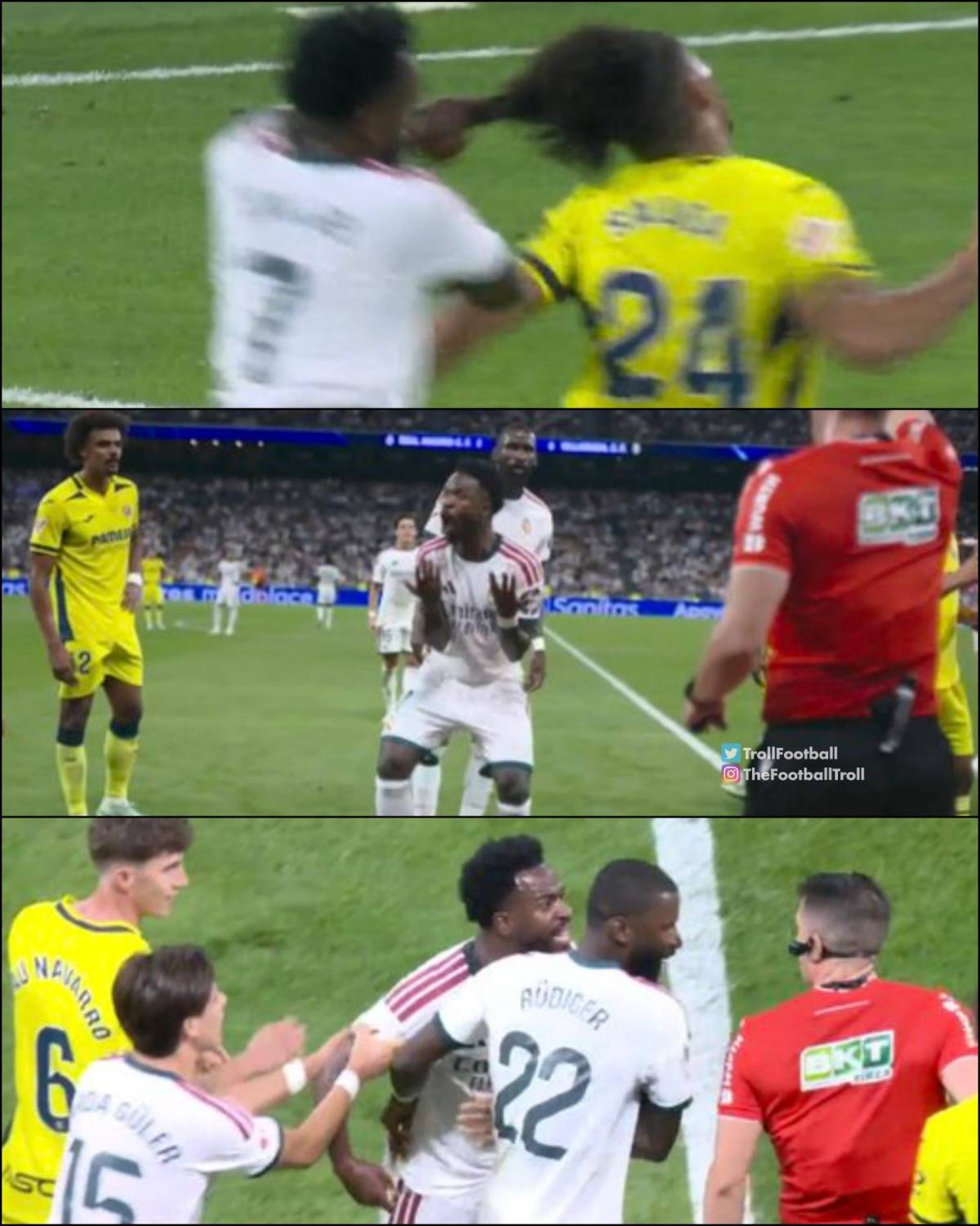 Revelan lo que dijo el VAR antes de insólita expulsión de Vinicius y el acta arbitral