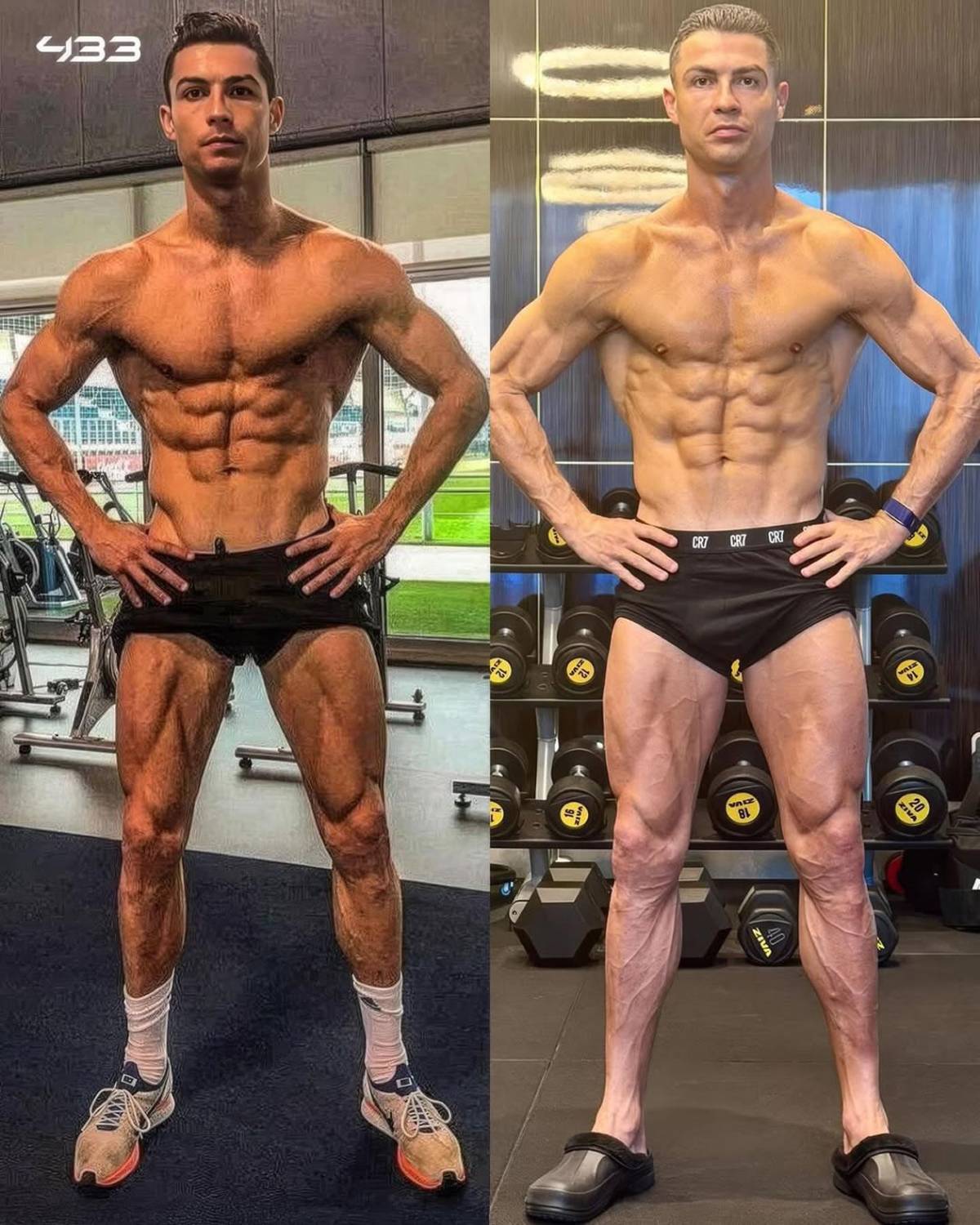 Cristiano Ronaldo impacta con inquietante foto de su físico a sus casi 41 años