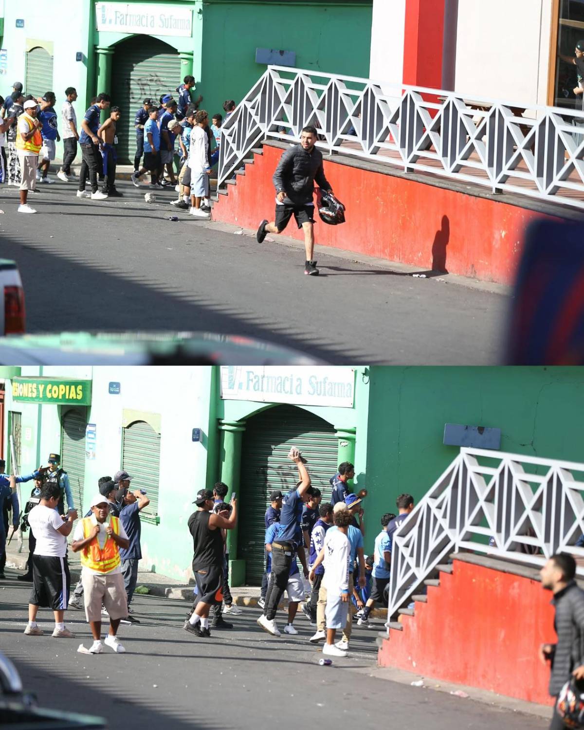Héroe de Olimpia, llanto del villano de Motagua, disturbios, heridos y bellezas