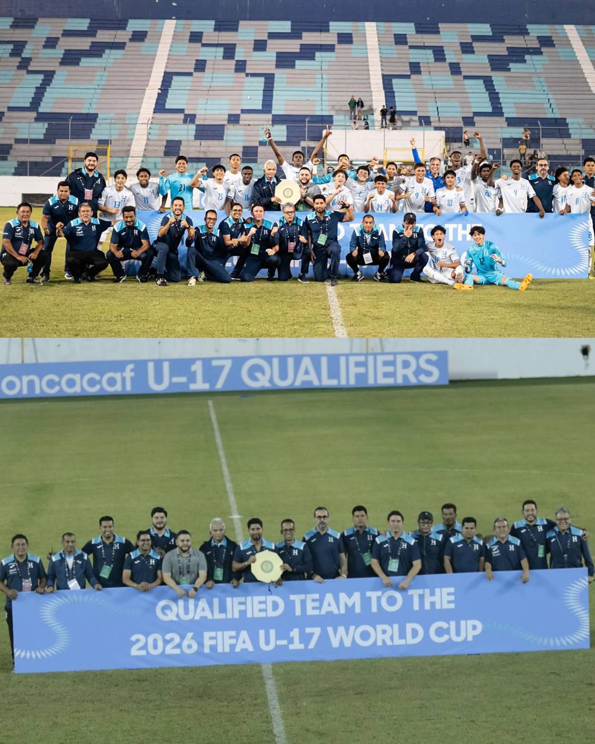 Honduras celebra clasificación al Mundial Sub-17: buen gesto y bellas chicas