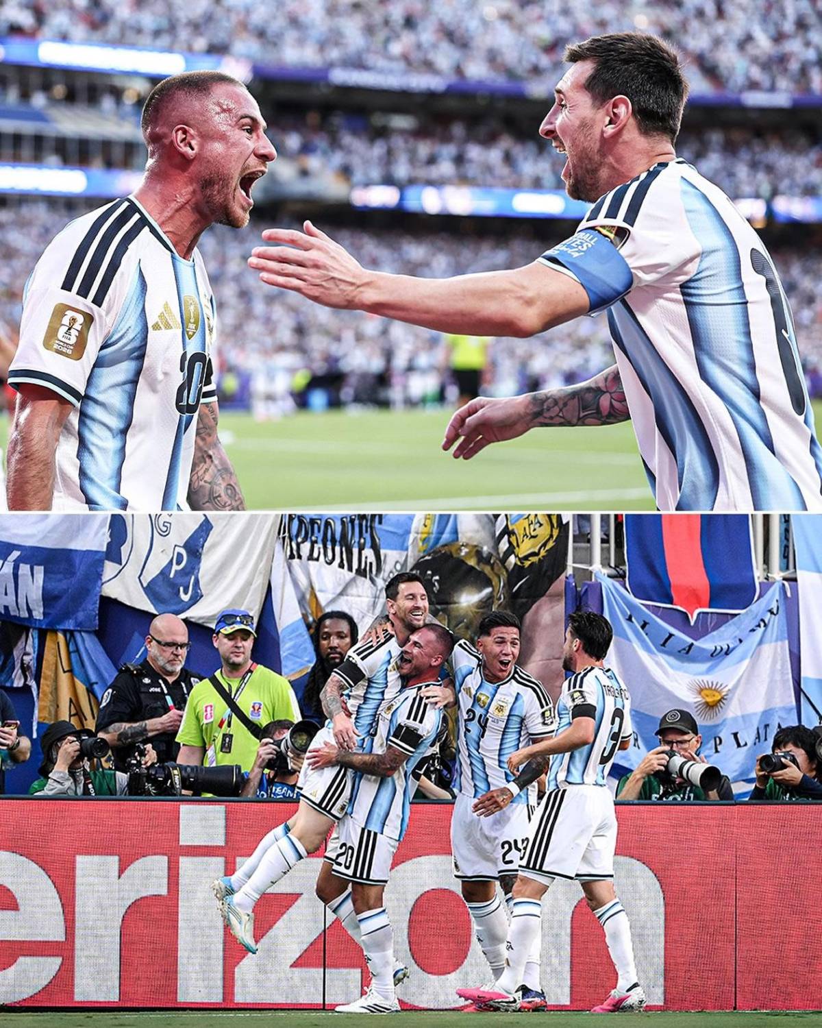 Otra ayuda a Argentina, fuerte cruce de Messi con árbitro, agresión y apareció su enemigo