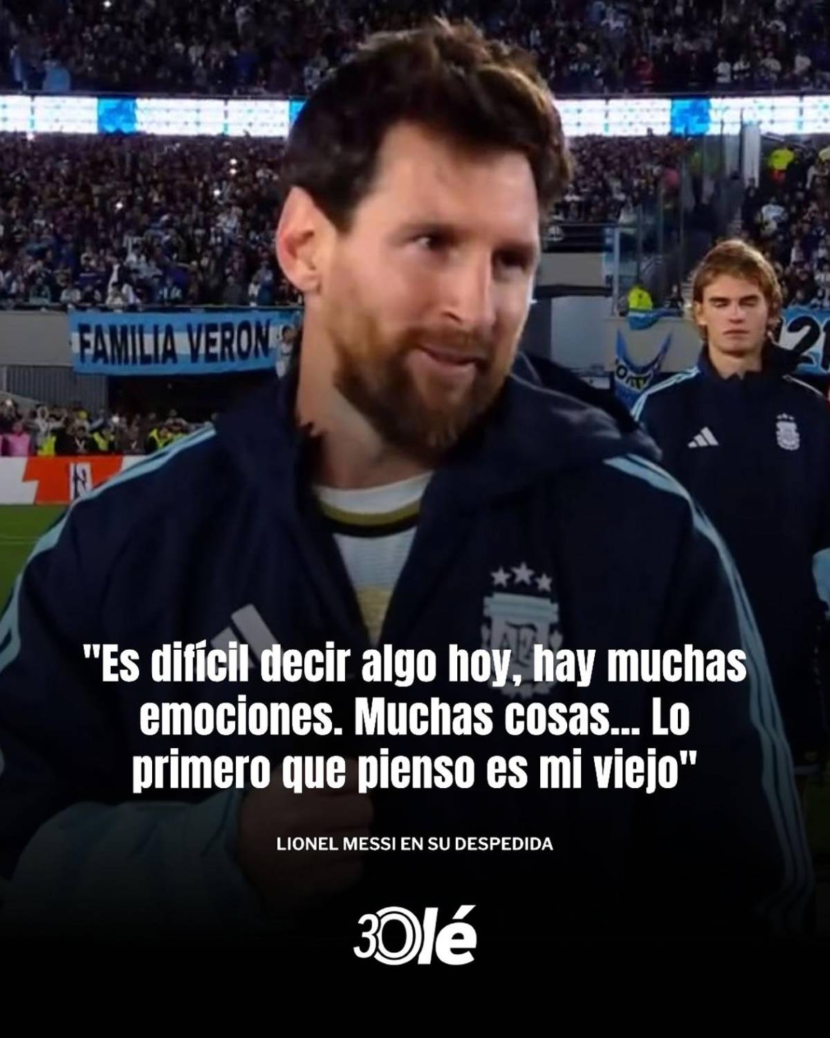 Messi llora en su adiós con Argentina, otro crack se retiró, la bronca e insólito regalo