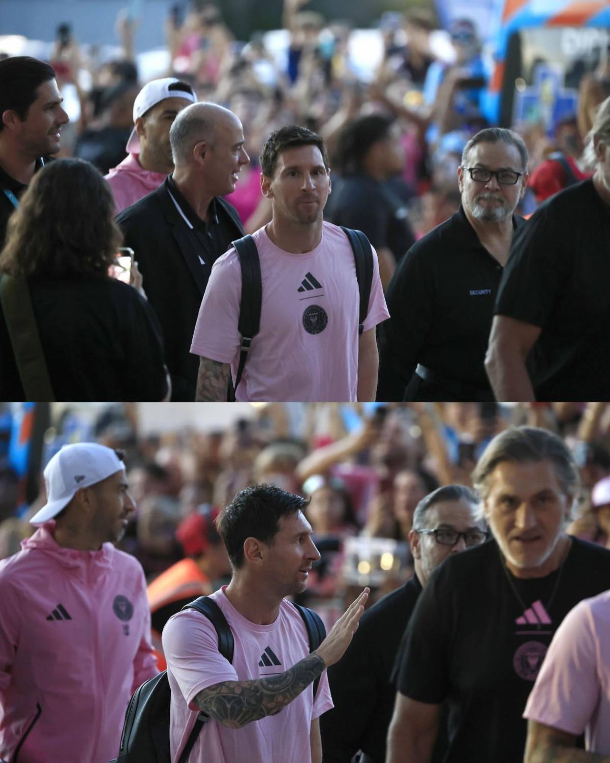 Messi causa locura en Puerto Rico y terrible caída: lo tiraron al suelo y vive insólito momento