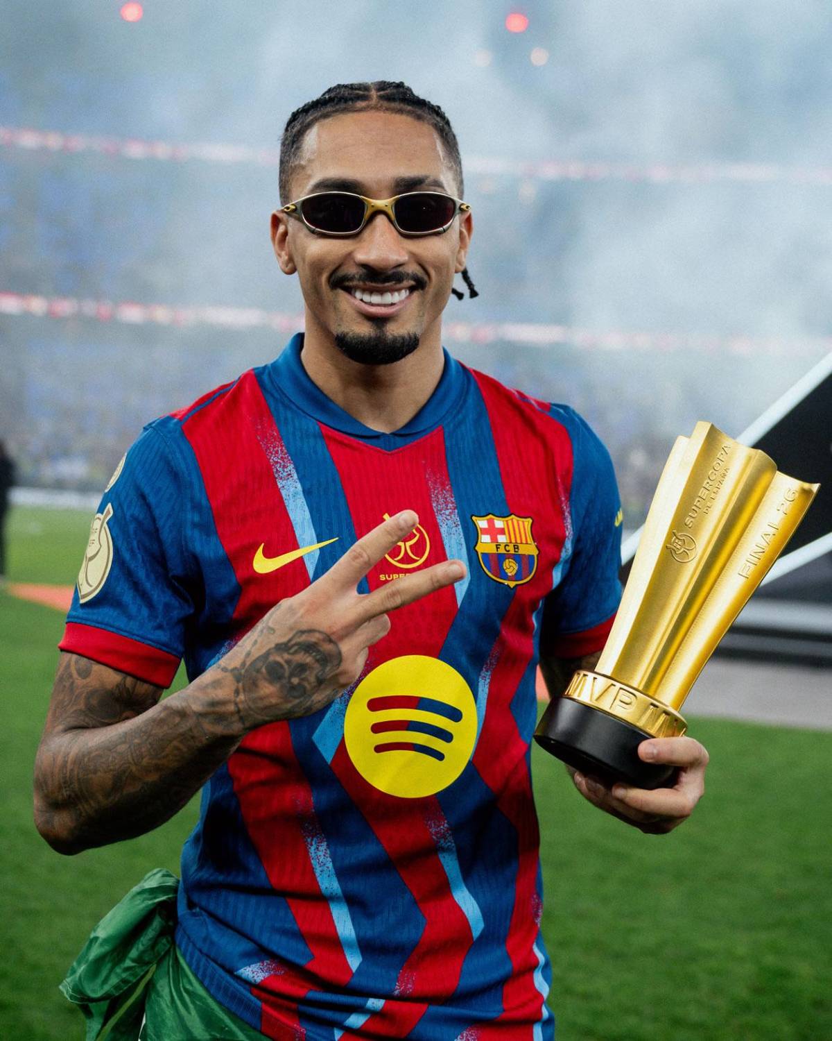 Mbappé mal perdedor, gesto de Florentino con Flick y alocado festejo de Barcelona