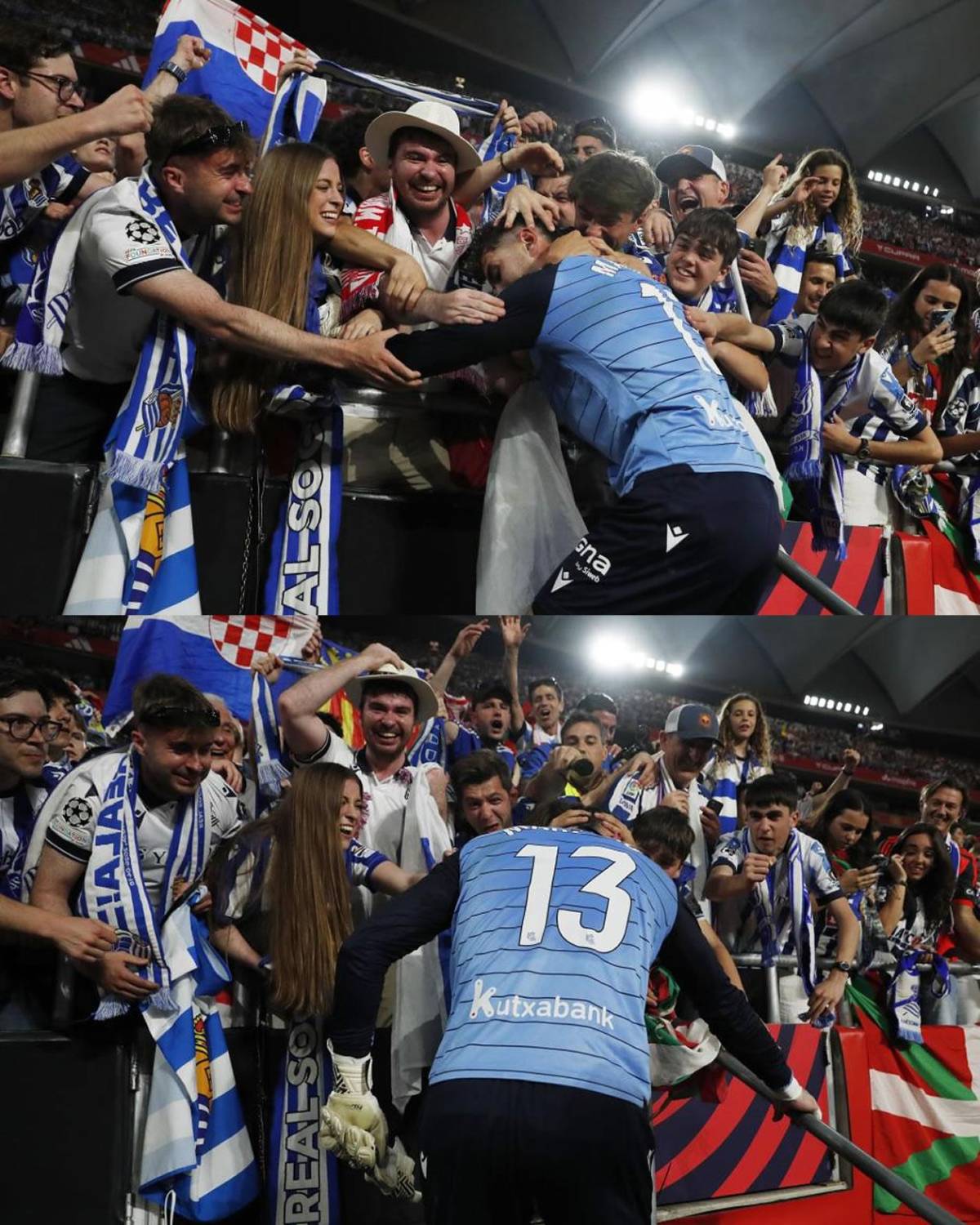 Simeone hundido, Griezmann con triste final y 'madridista' festeja la Copa del Rey