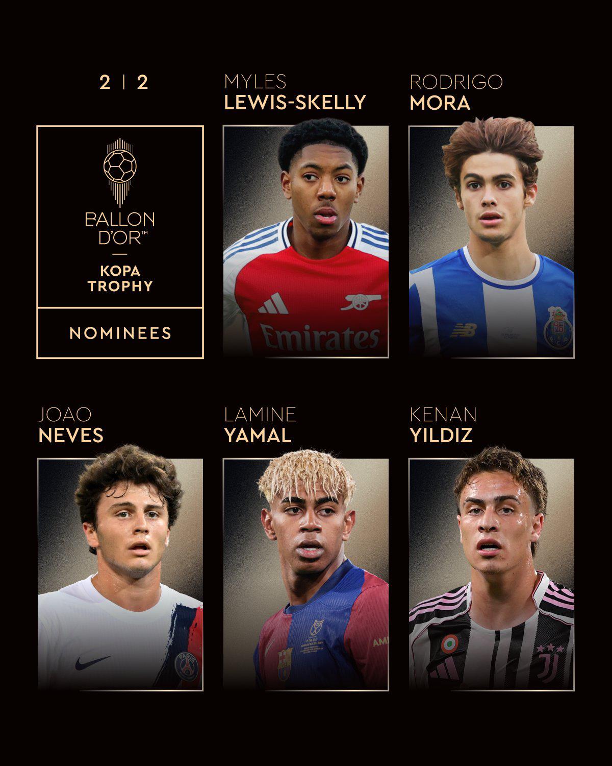 Balón de Oro tendrá nuevo ganador: sorpresivos nominados y duro golpe al Real Madrid