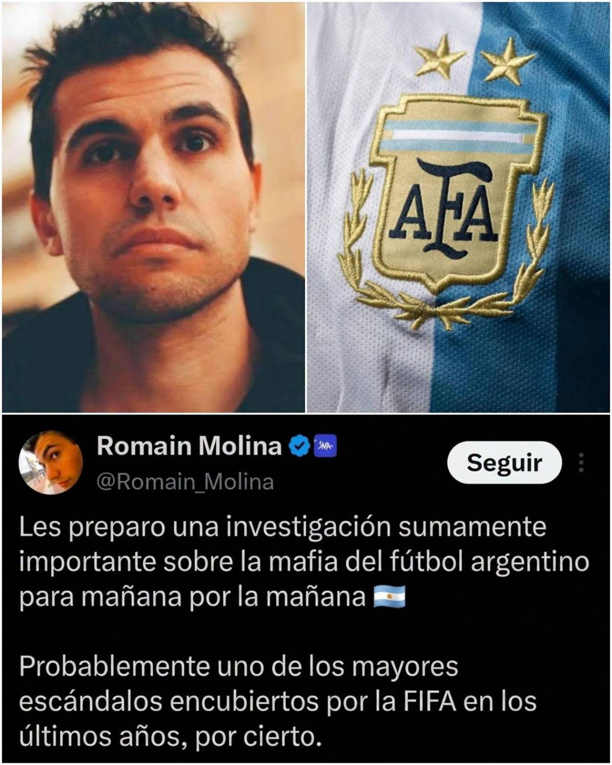 Acoso, corrupción, empresas fantasmas y FIFA incluida: destapan escándalo de Argentina