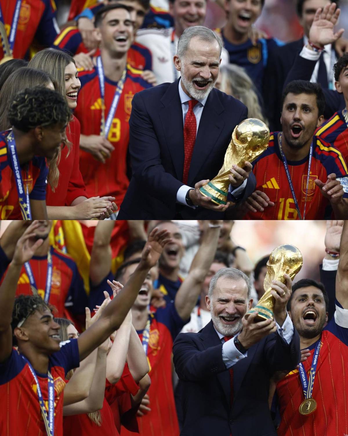 Messi rompe a llorar, show de Lamine Yamal, su novia y España festeja campeón Mundial