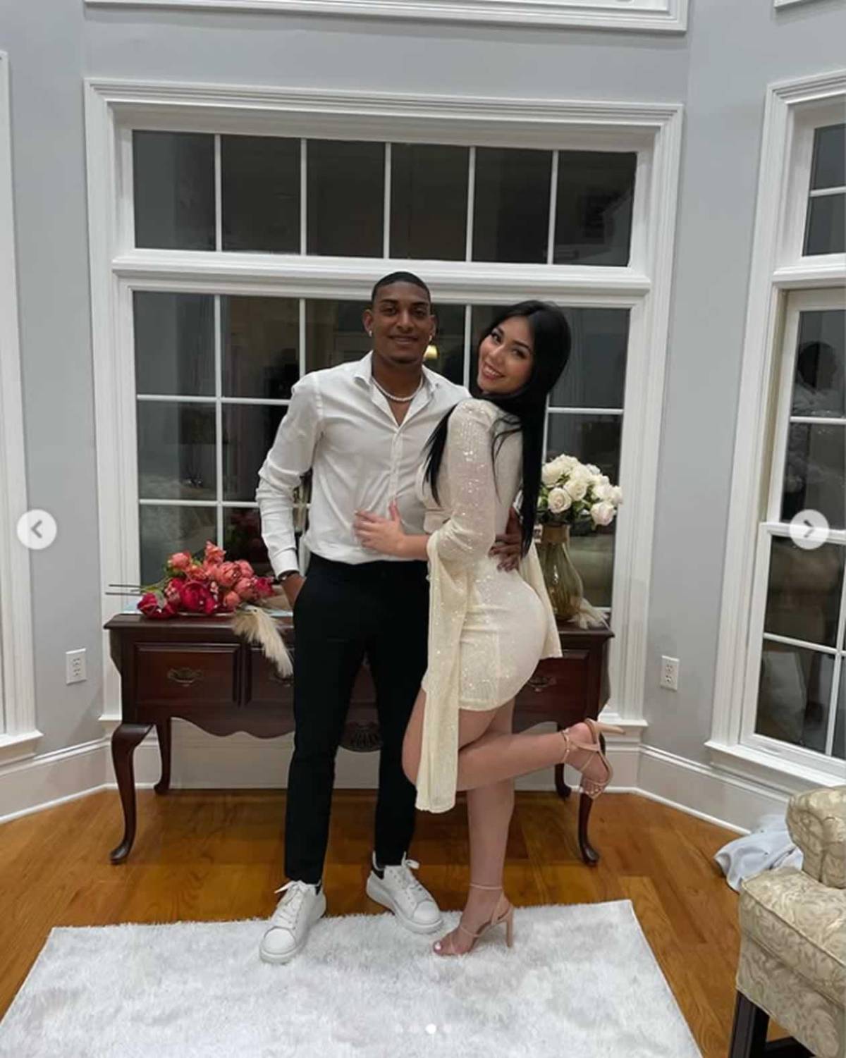 Linda olanchana cautiva en redes: es esposa de futbolista y así es su vida en EEUU