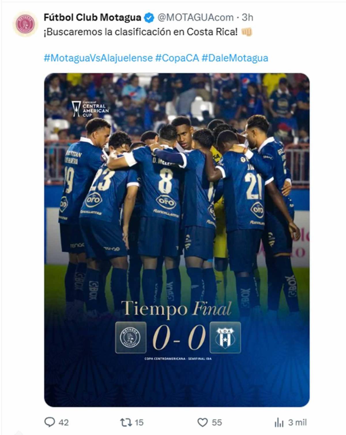 Duras críticas a Motagua y señalan a dos tras empate vs Alajuelense: ¡Pechos fríos, equipo chico!