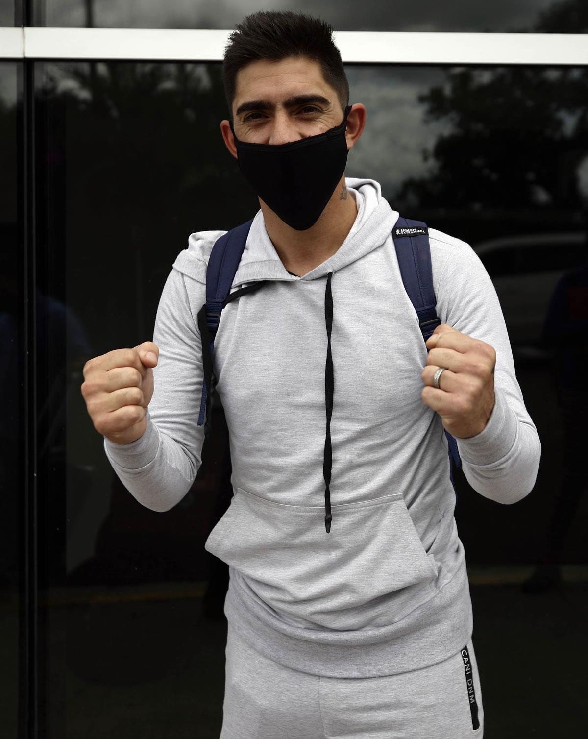 Gastón Díaz llegó al país en julio y todavía tiene seis meses de contrato con el Olimpia, pero tuvo poca participación en el campeonato.