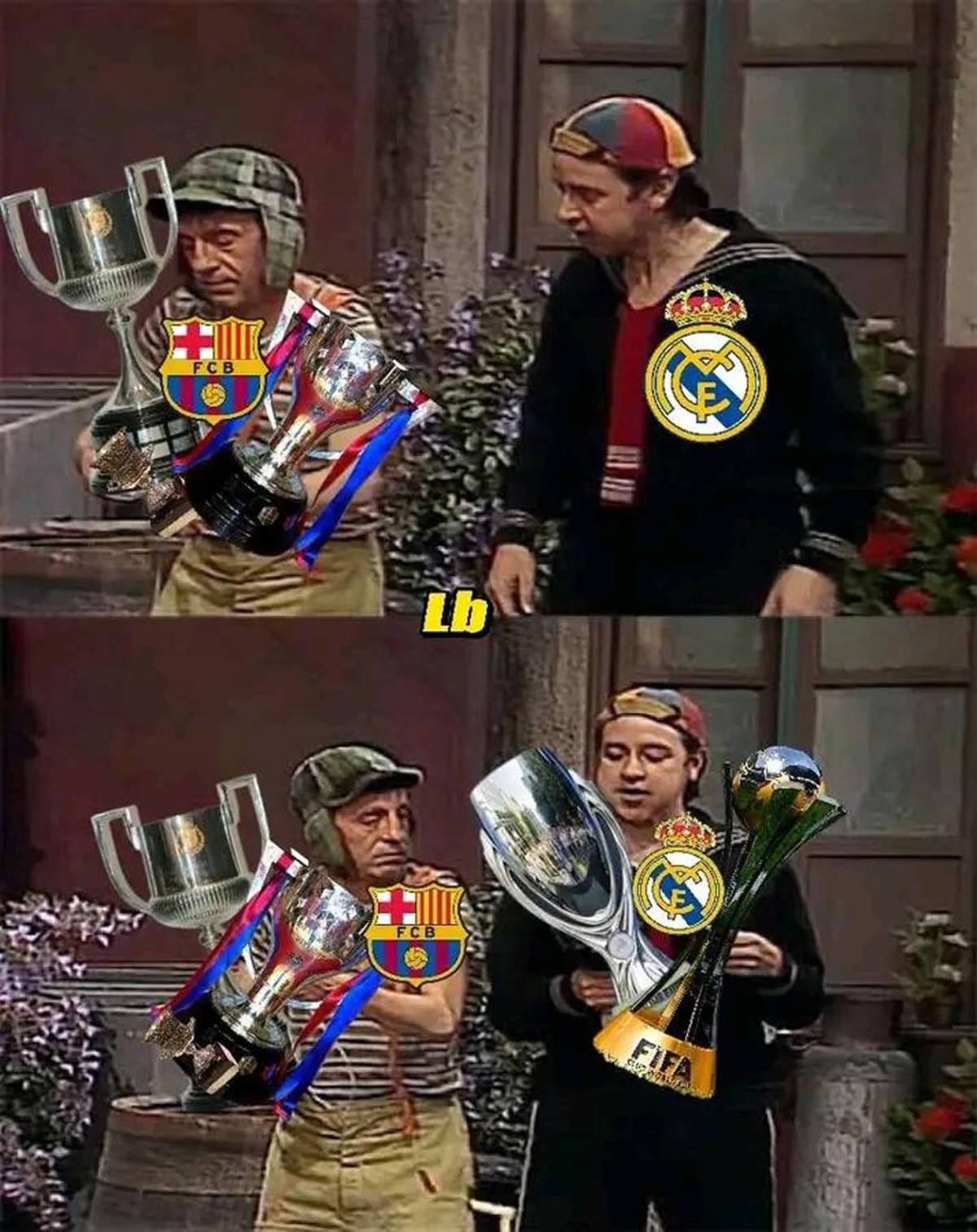 Real Madrid sufre las burlas: los memes del Barcelona campeón de Liga Española