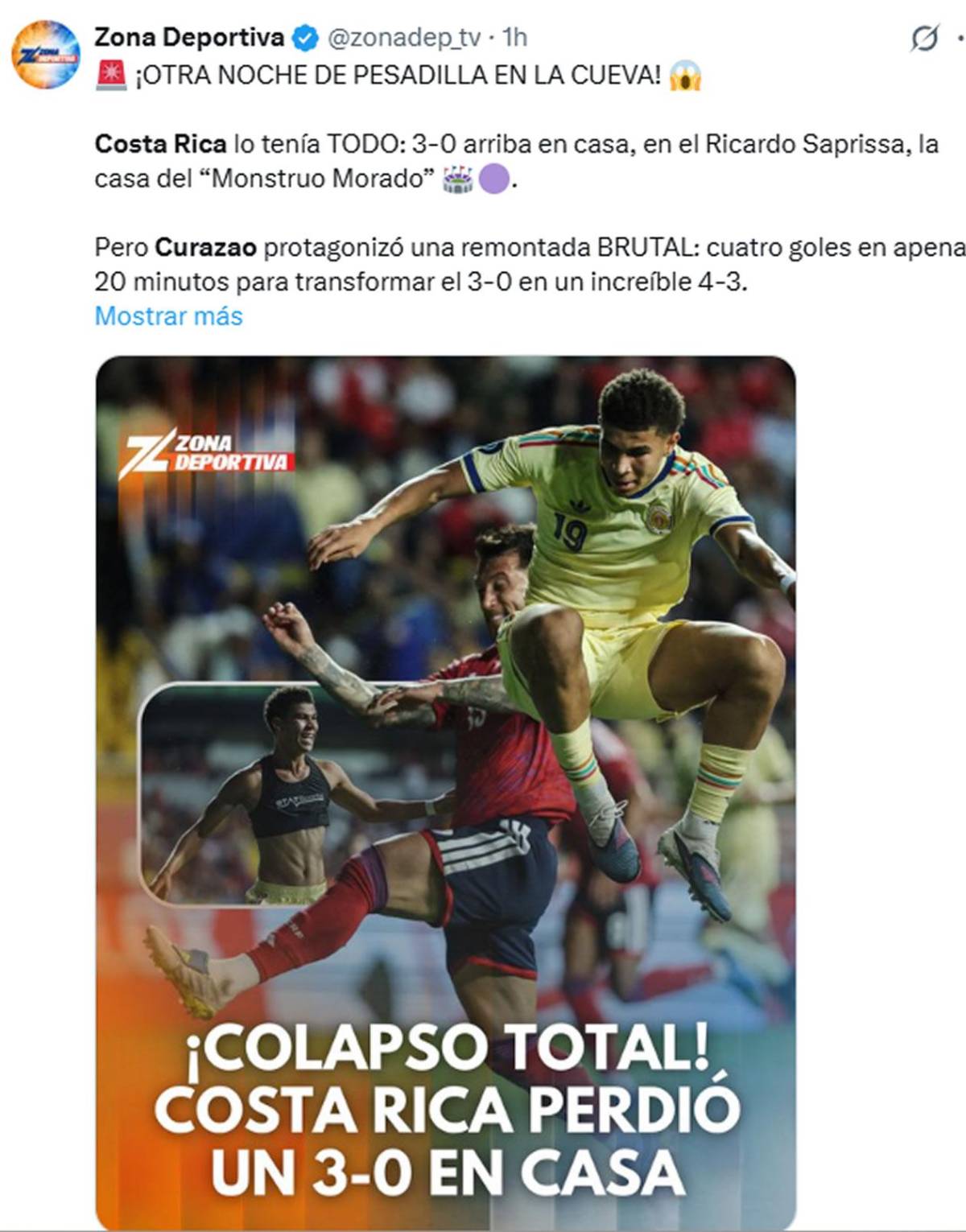 Duros ataques a Costa Rica y piden la cabeza del culpable ante Curazao: 'Chepe Bomba' dispara