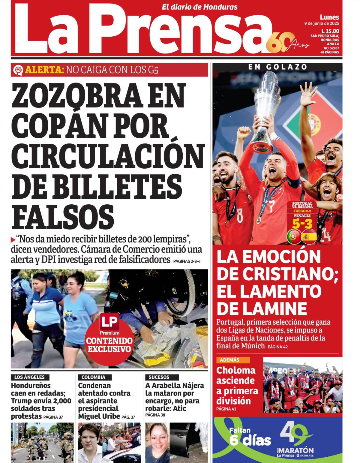 Zozobra en Copán por circulación de billetes falsos