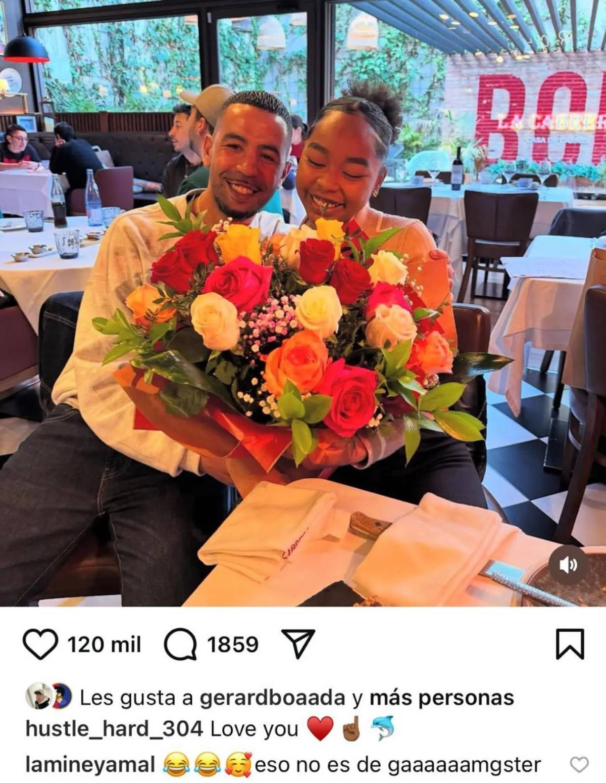 Padre de Lamine Yamal tiene novia de 23 años y anuncia que se casa: ¿quién es la misteriosa chica?