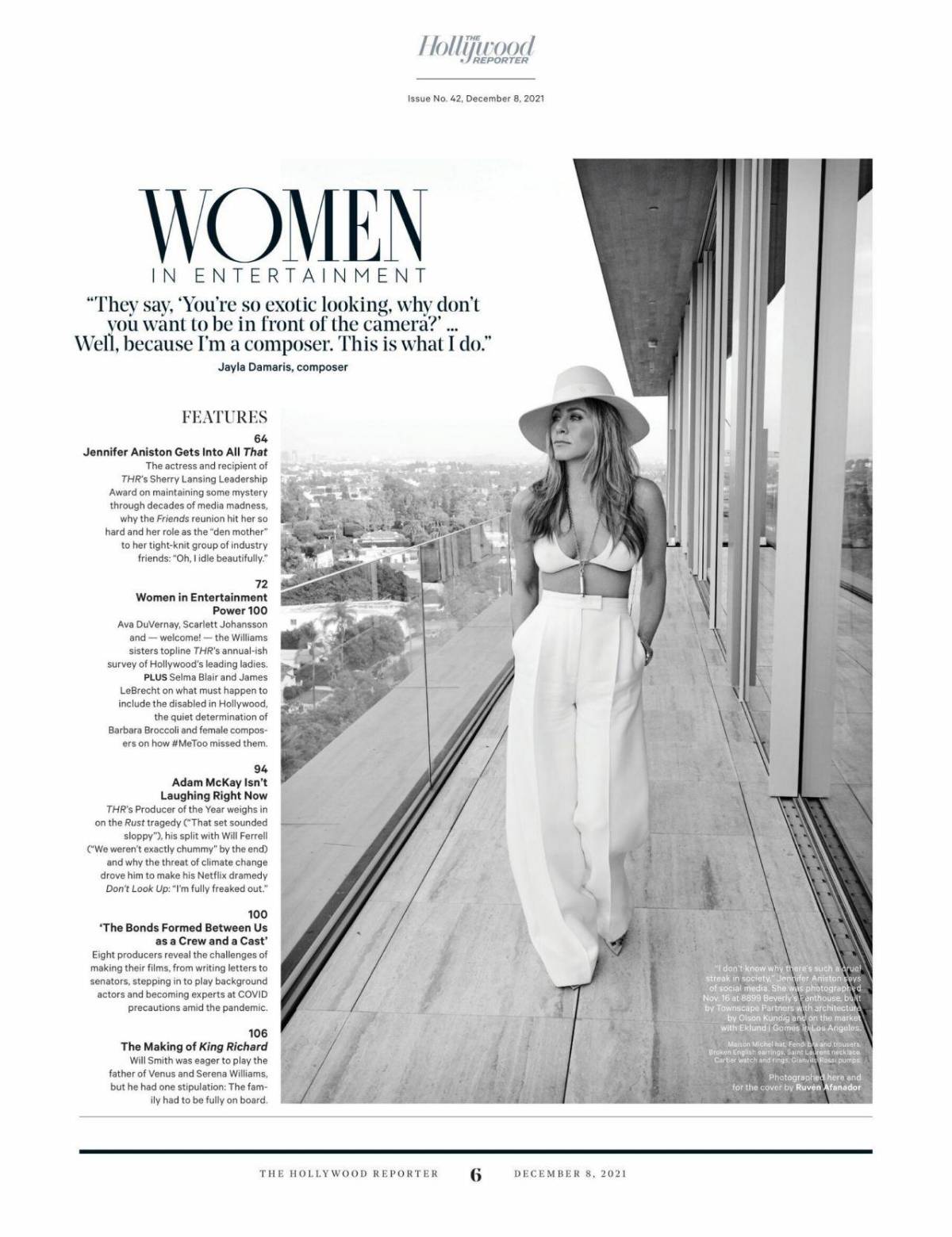 Jennifer Aniston critica la doble moral: “Los hombres pueden casarse las veces que quieran y las mujeres no”