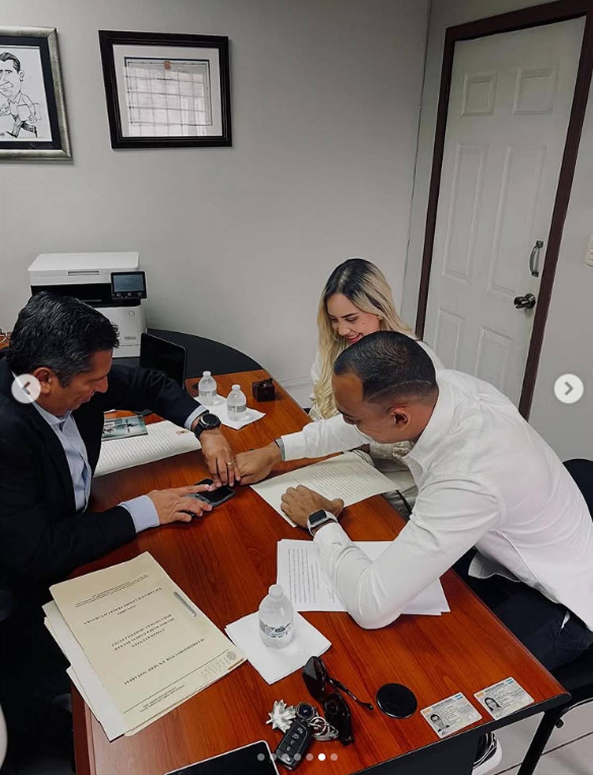 Hermosa licenciada contrae matrimonio con futbolista de la Liga Nacional de Honduras