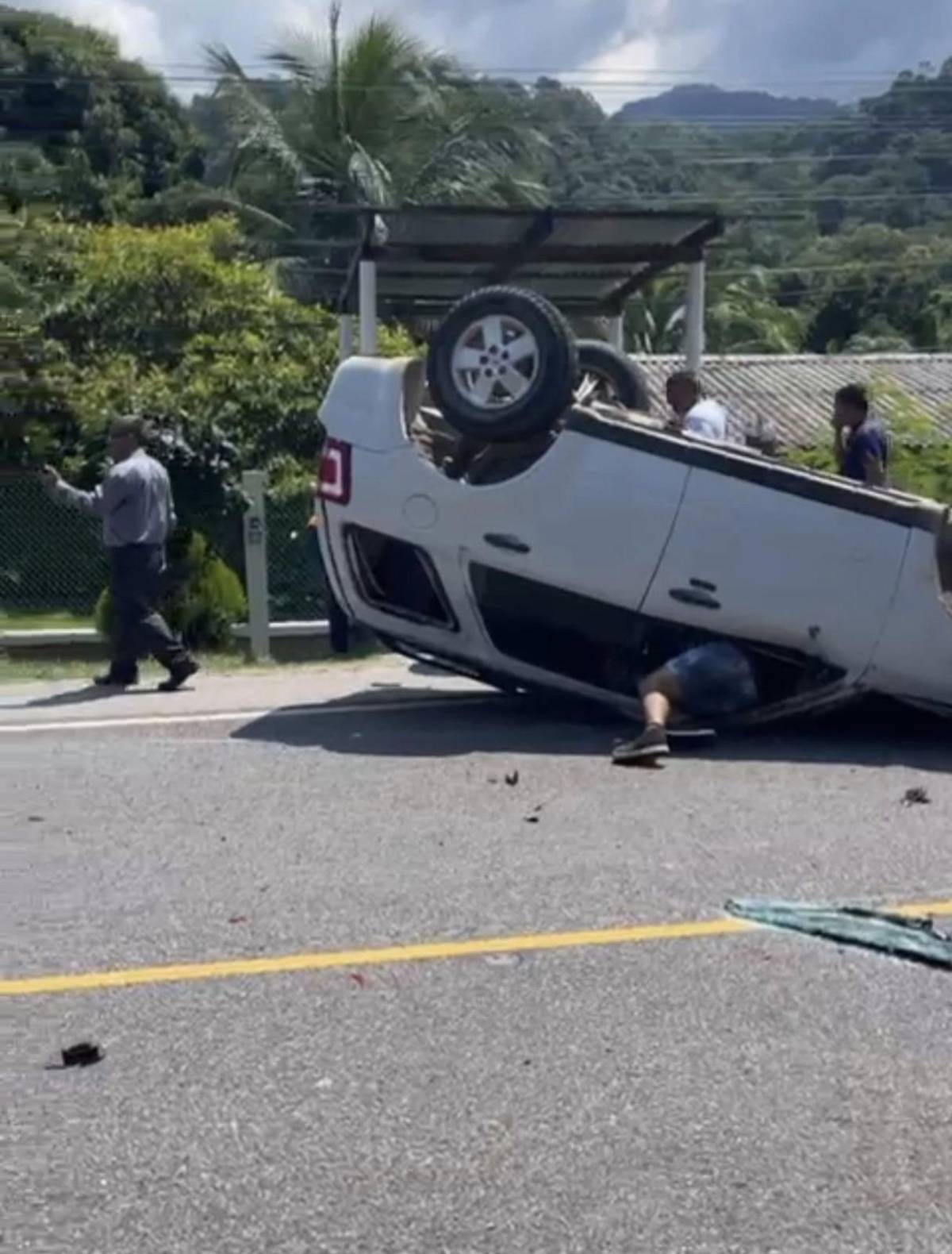 Conductor que provocó accidente de Omoa se defenderá en libertad; no tenía ni licencia