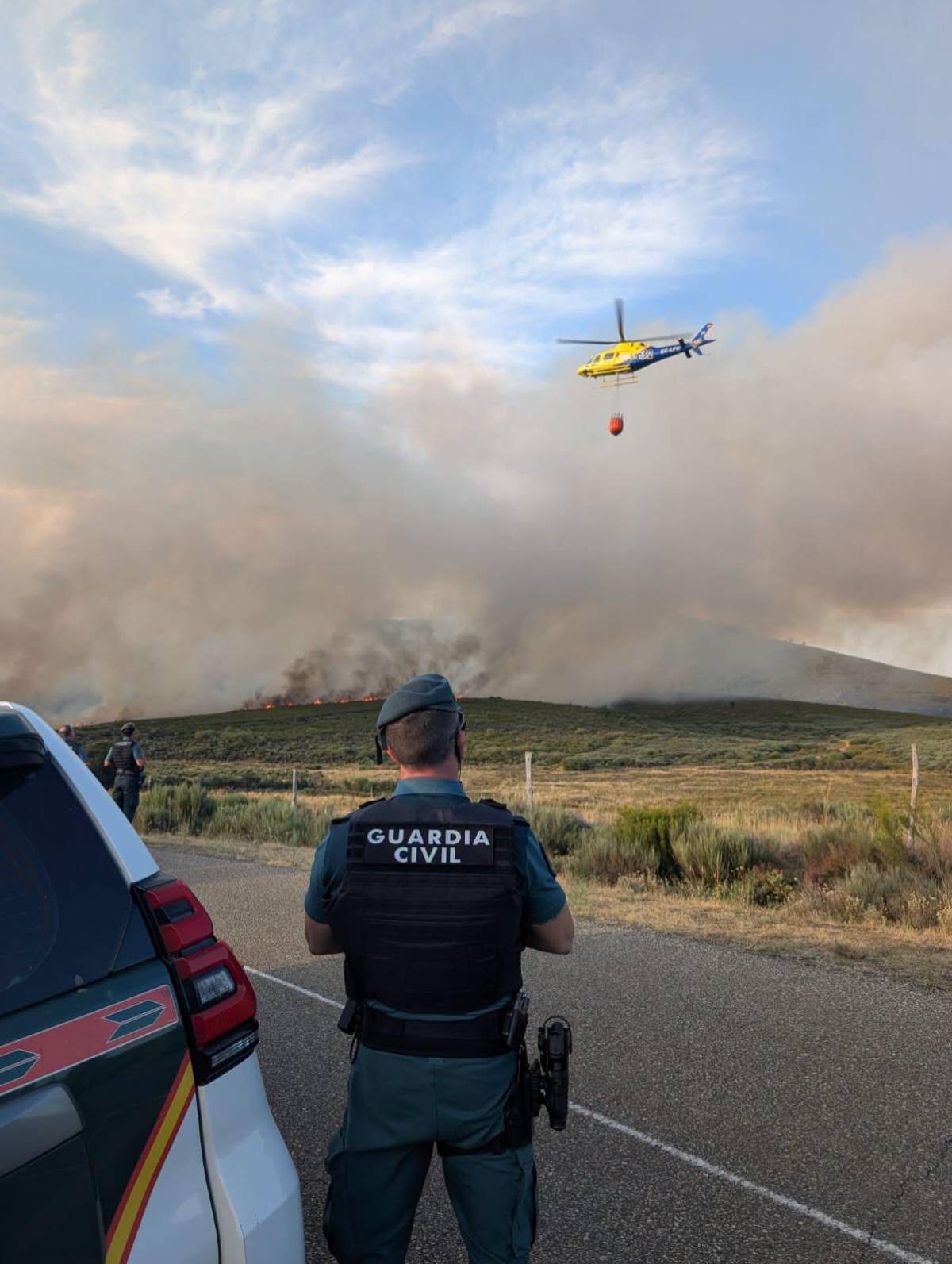Incendios en España ponen en alerta a miles de hondureños que viven en Madrid