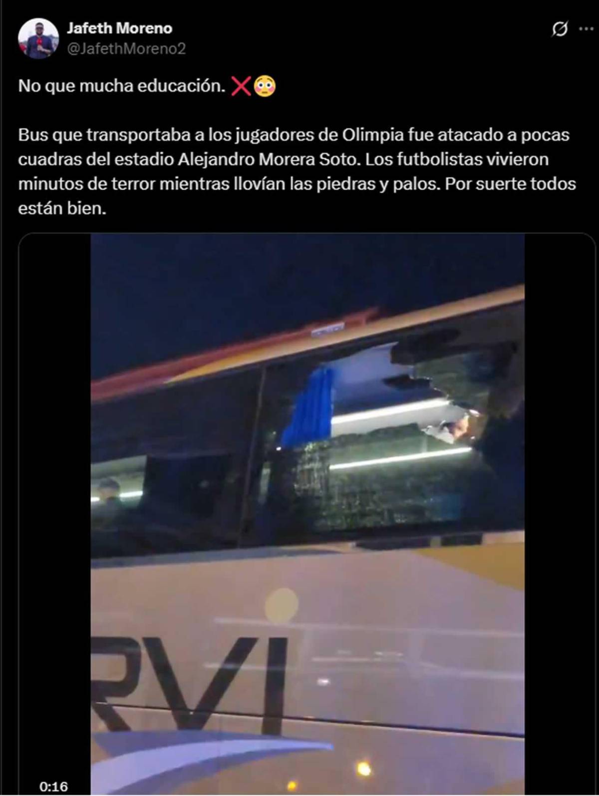 Concacaf debe descalificar a Alajuelense: prensa reprocha ataque al Olimpia en Costa Rica