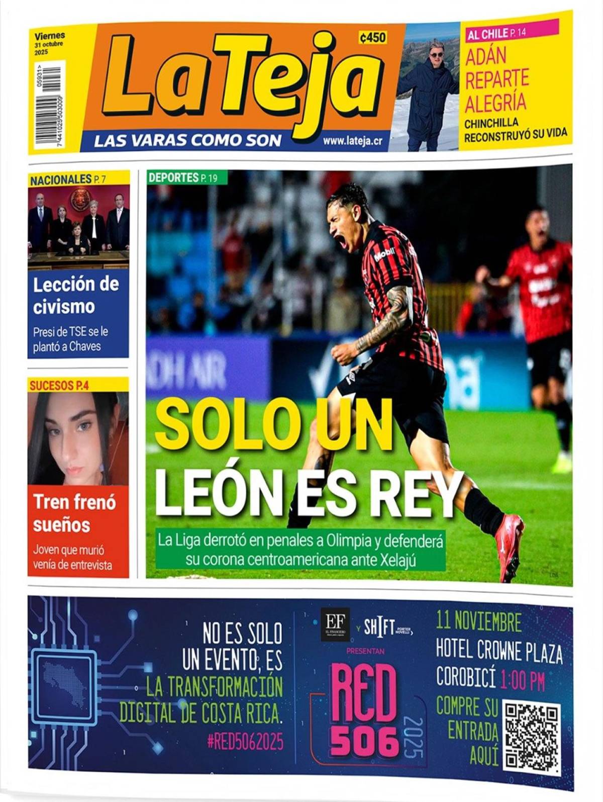 Alajuelense se sigue burlando de Olimpia, dardo de 'ChepeBomba' y Costa Rica advierte a Honduras