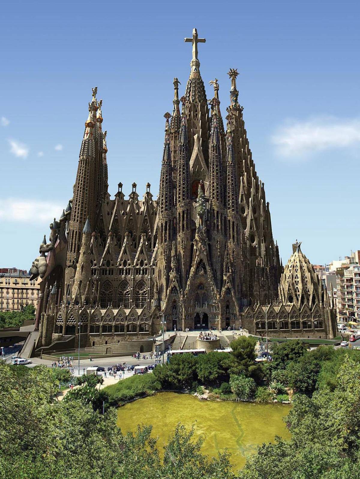 La Sagrada Familia, la interminable obra de Gaudí que bendecirá el Papa