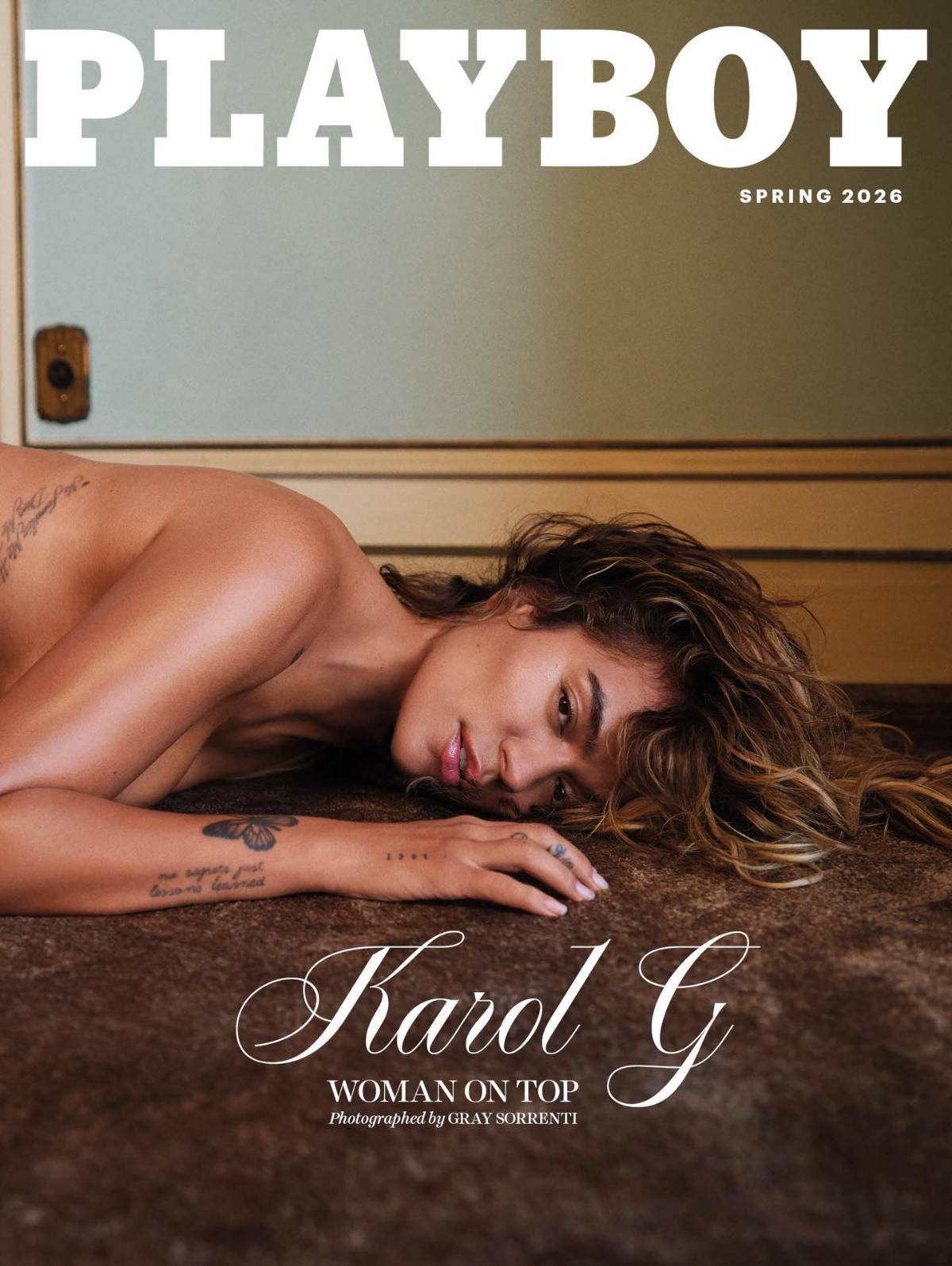 Karol G posa para Playboy y habla de su ruptura con Feid