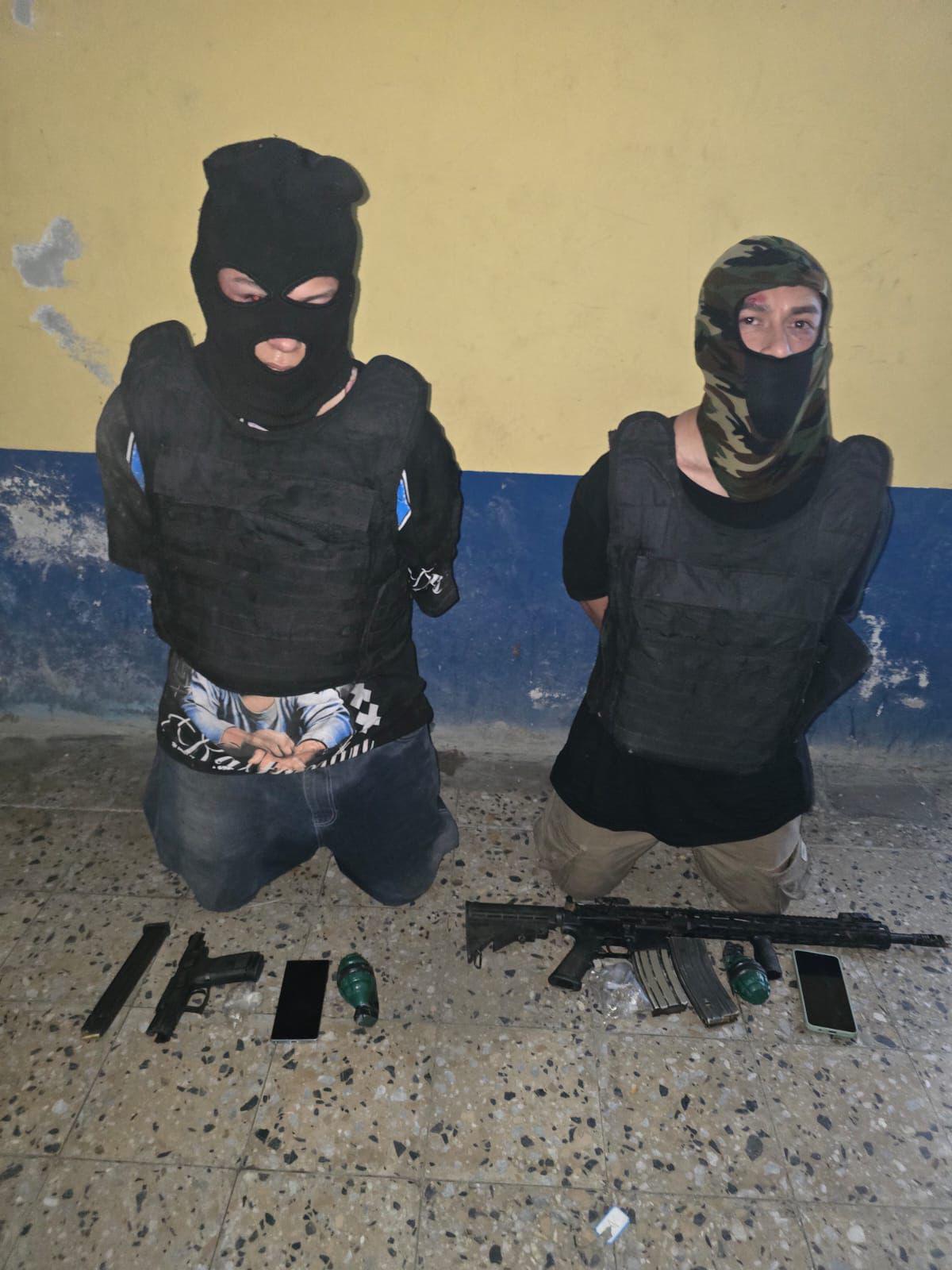 Capturan a Malicia y Doble A tras tiroteo con policías en Chamelecón