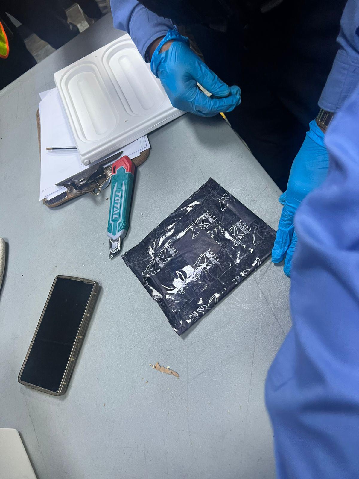 No era pan, era droga lo que enviaban a Charlotte; decomisan encomienda en San Pedro Sula