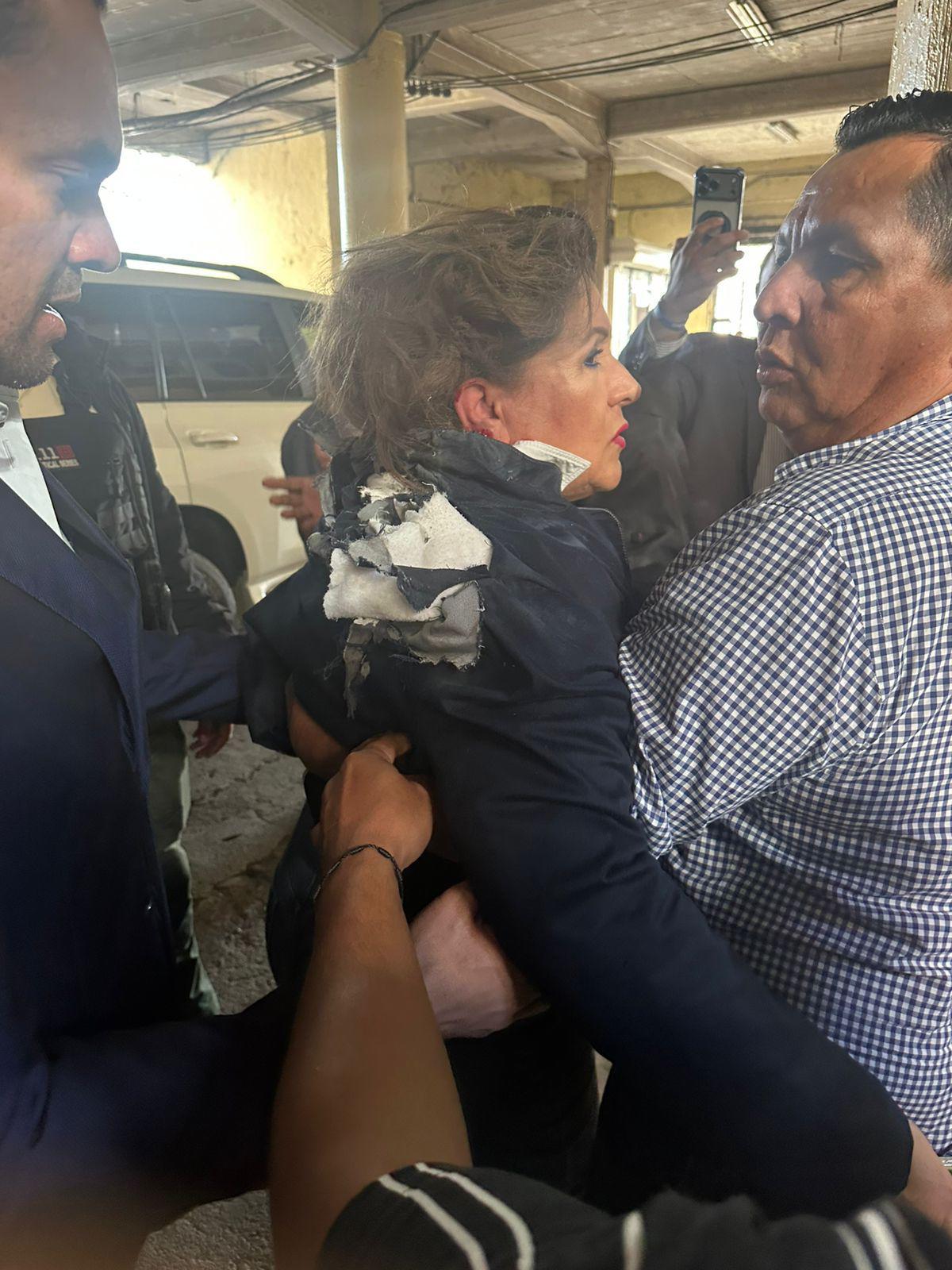 “Salí impulsada por los aires”: Gladis Aurora López relata momento de la agresión