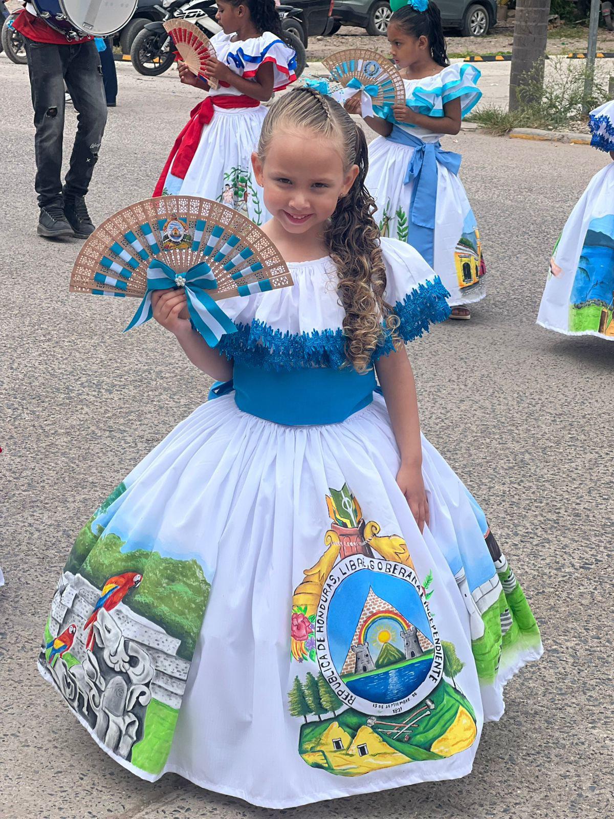 Dara Nazaret, la preciosa niña que conquistó corazones en Olancho