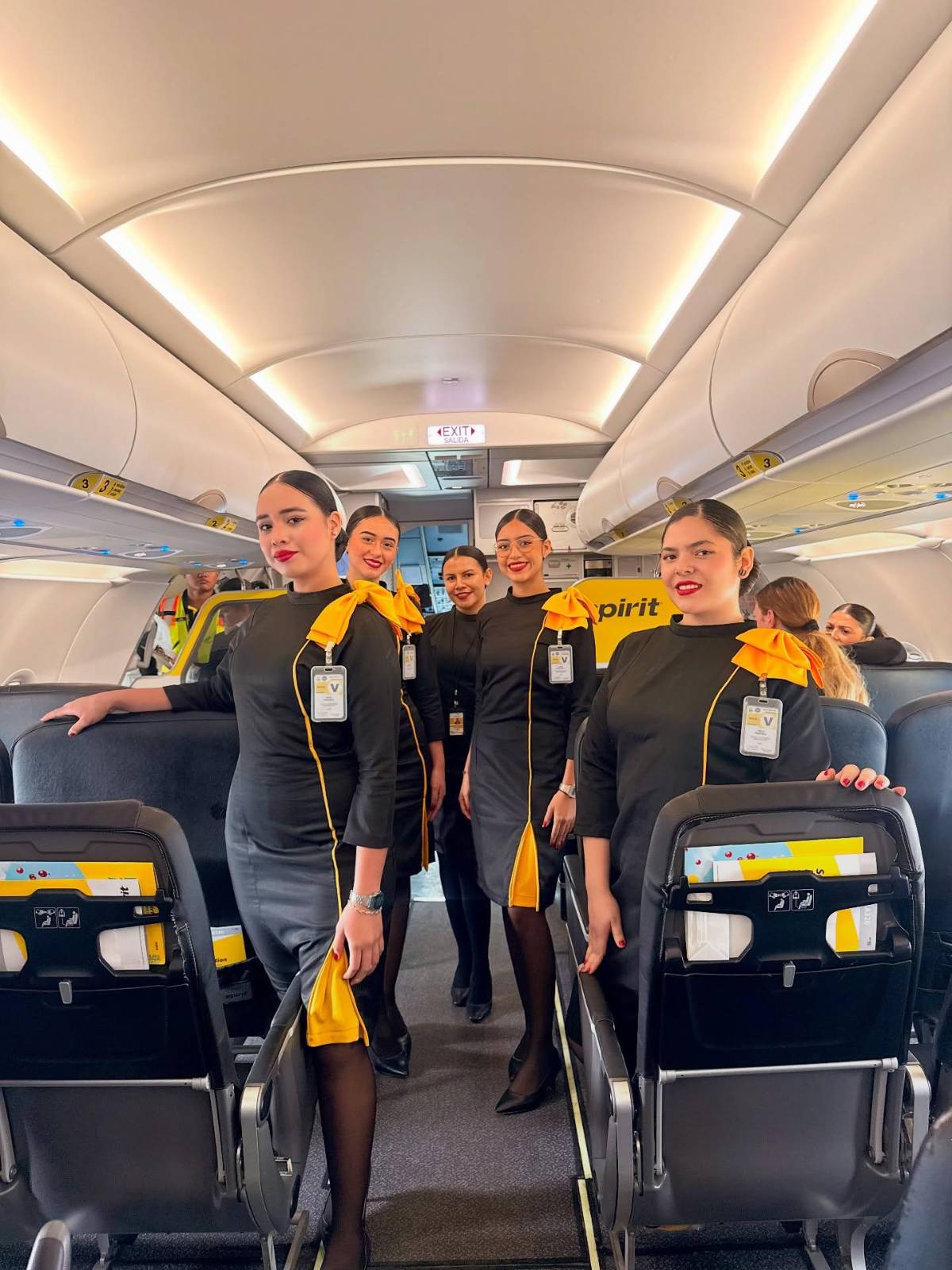 Escuela de aviación hondureña despide y agradece a Spirit Airlines