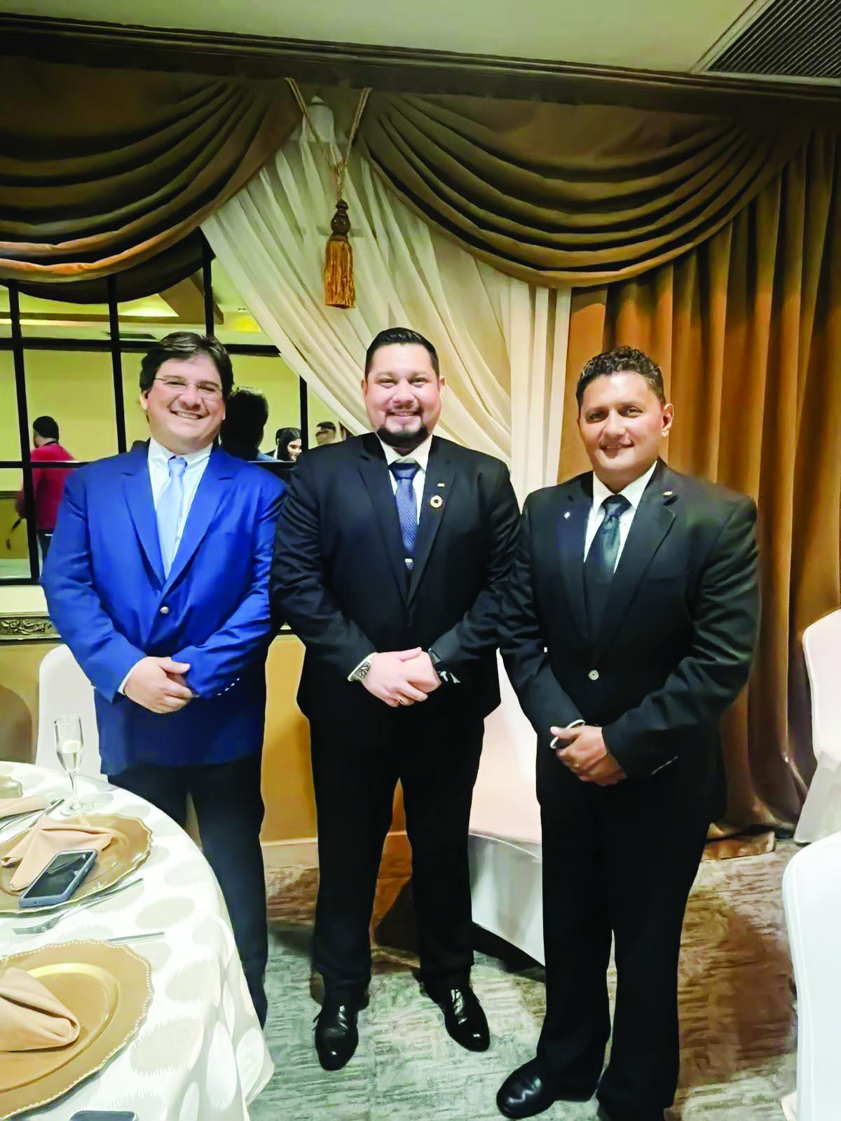 Toma de posesión en la Cámara Junior Internacional