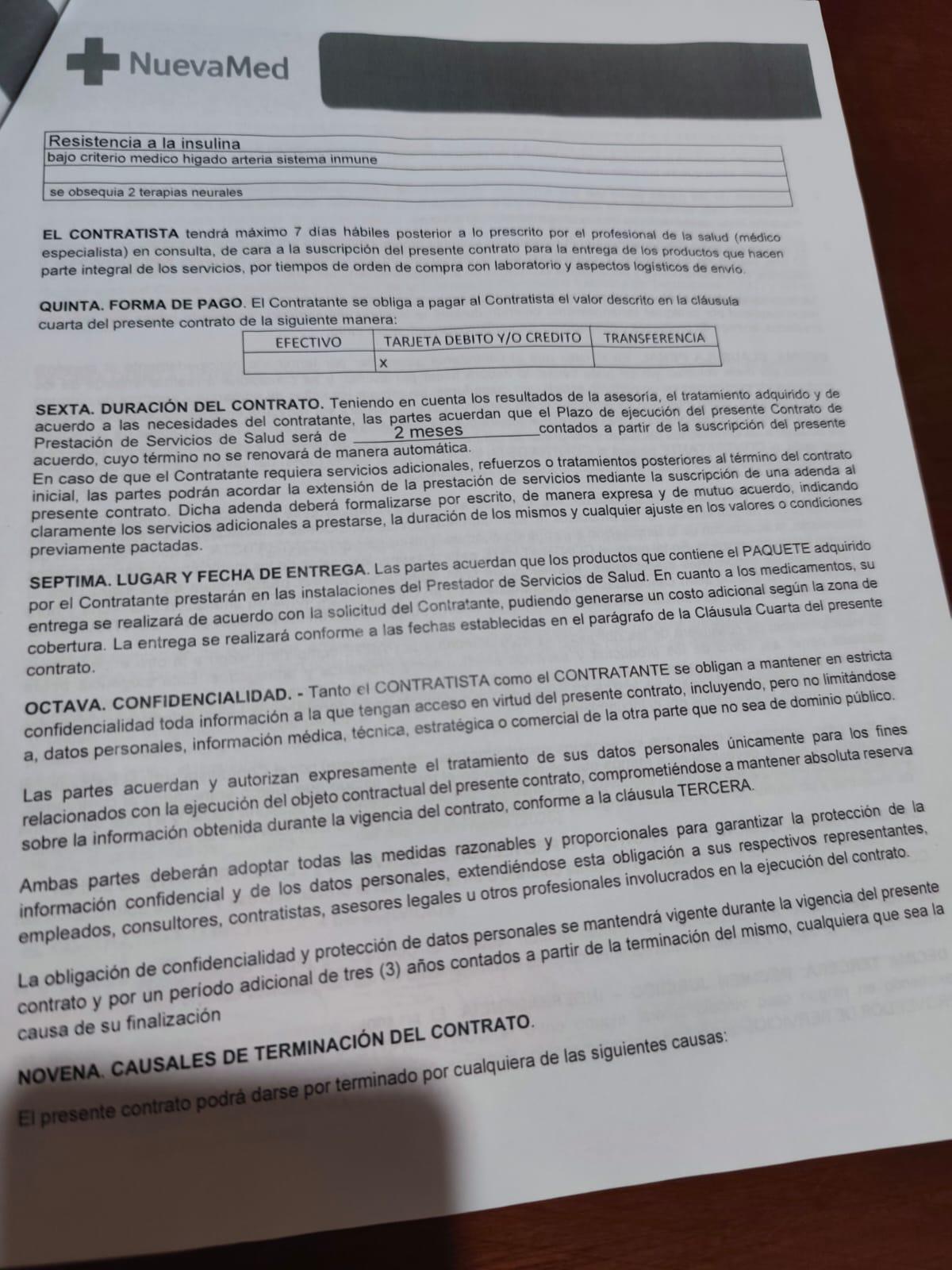 Carlos fue diagnosticado con resistencia a la insulina tras colocar su mano en una máquina cuántica.