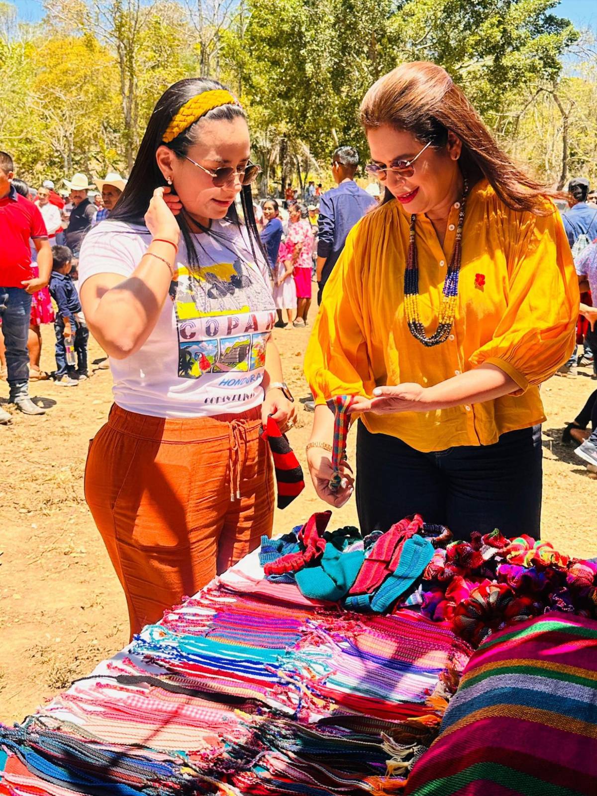 Isis Cuéllar anuncia proyecto de L32 millones en Copán