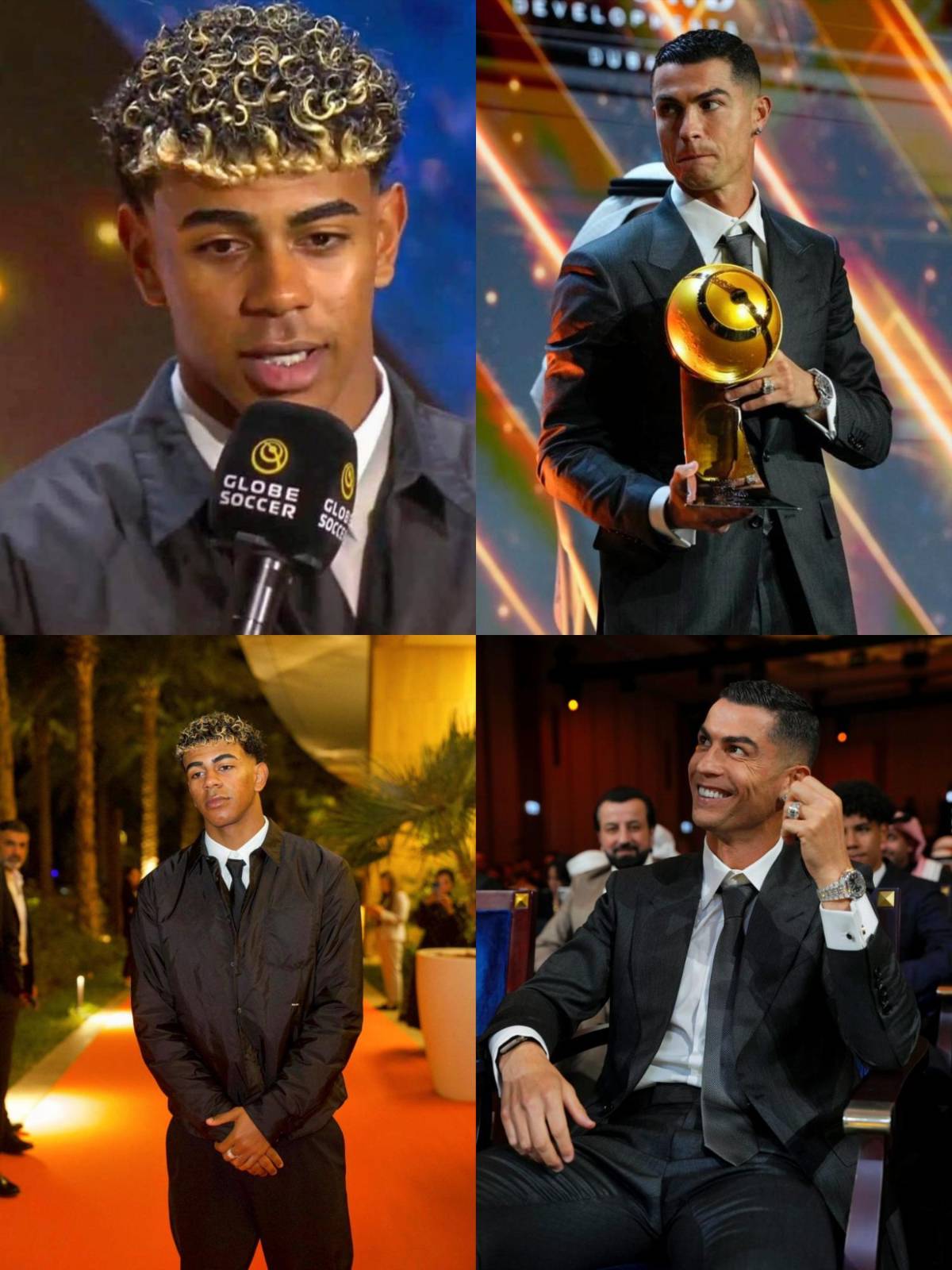 Globe Soccer 2025: Yamal ganó tres y deja mensaje a Cristiano; Georgina enamoró